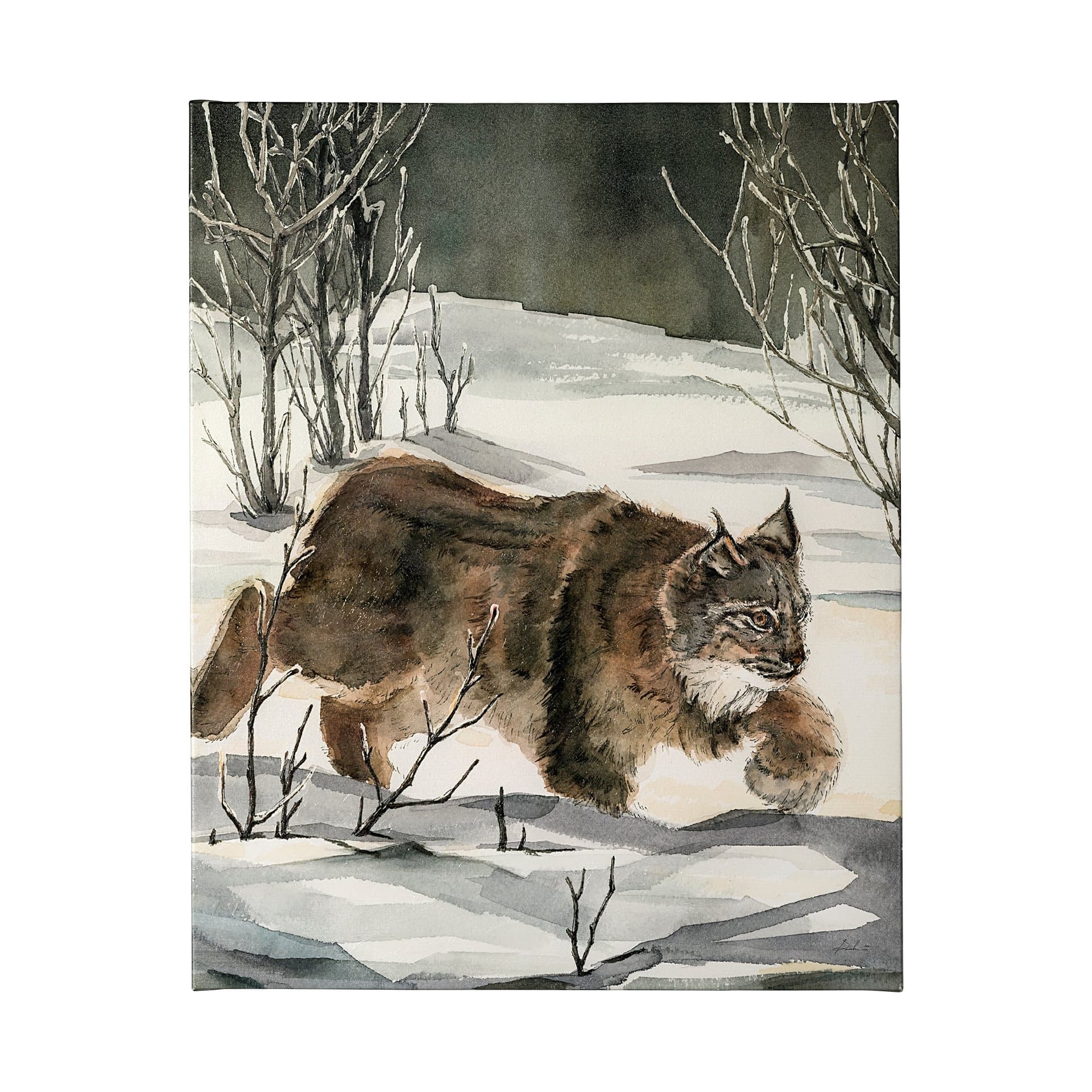 Life in North I by Melody Ducharme a Hand Embellished Textured Canvas — product photograph