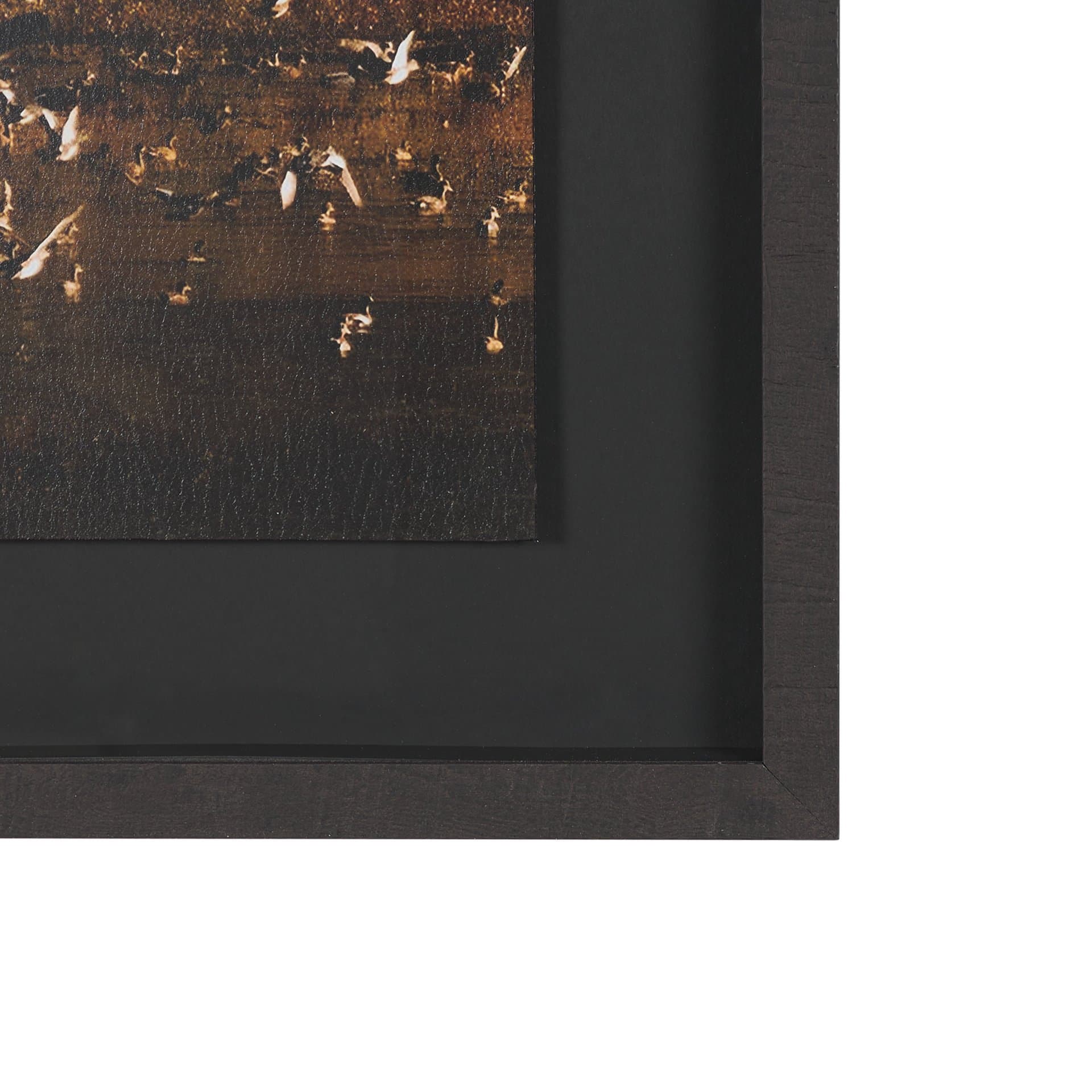 Gilded Flight by Chad Mackay Textured Framed Photo Print Matted under Glass (Set of 2) — product photograph