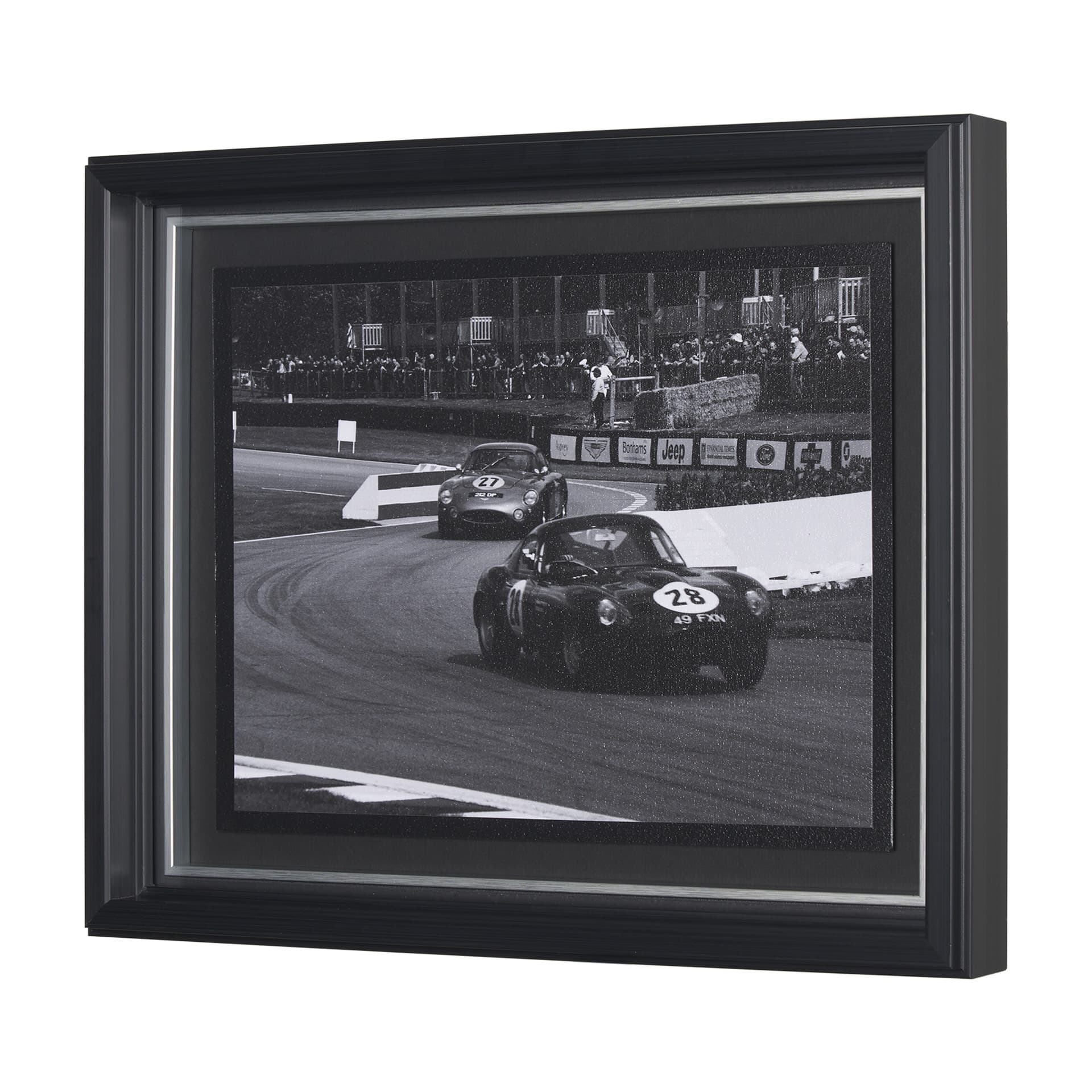 The Curve by Ben Wood a Hand Embellished Framed Photo Art Print Matted under Glass — product photograph