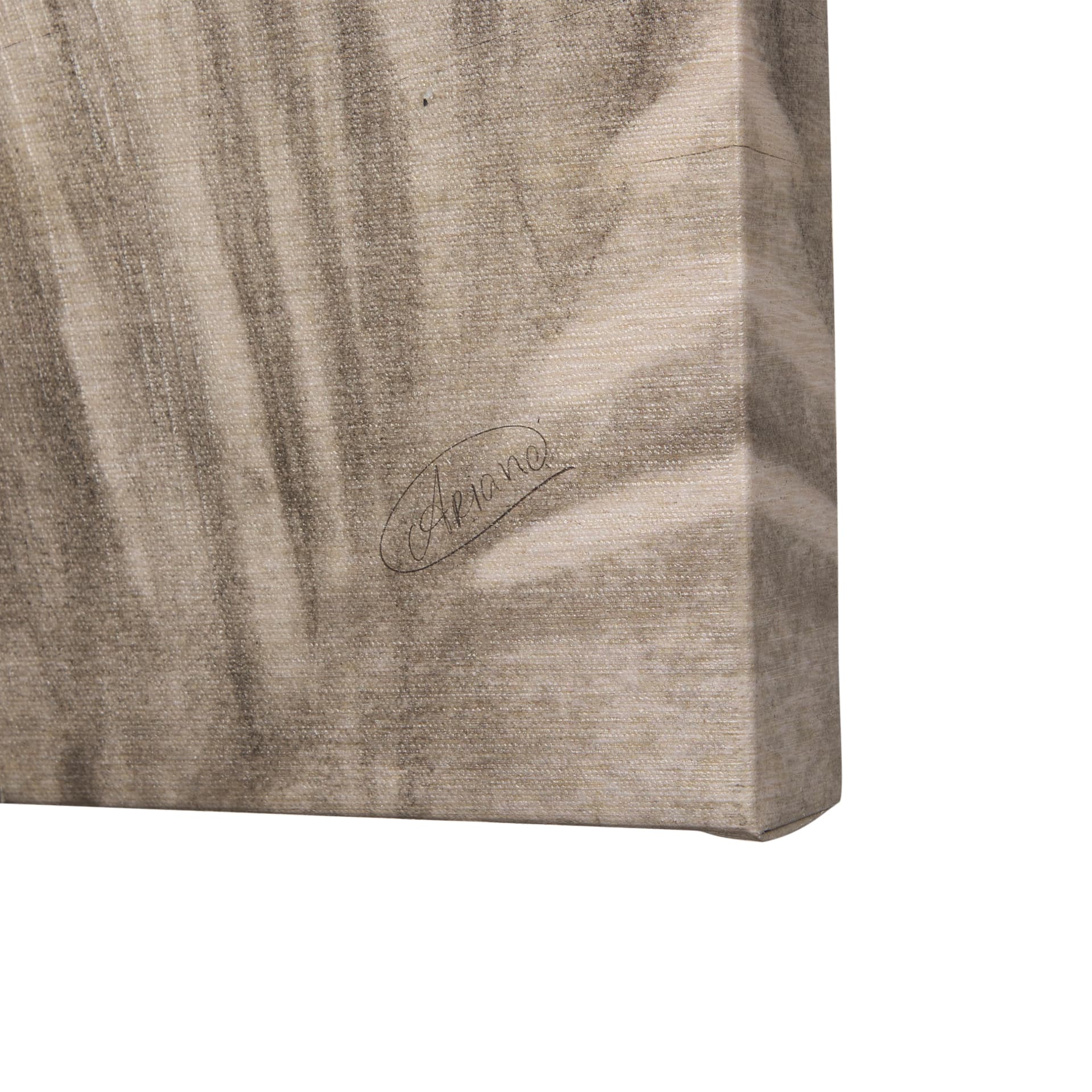Shadows on wood II by Mercana Studio a Hand Embellished Textured Canvas — product photograph