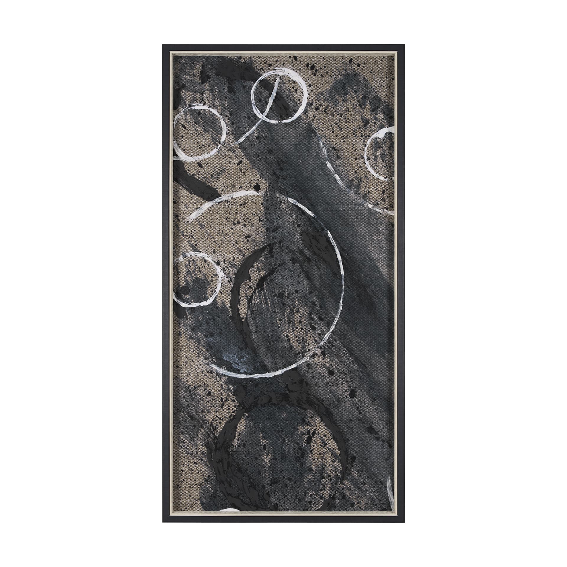 Serkel I by Mercana Studio a Hand Embellished Textured Framed Art Print — product photograph