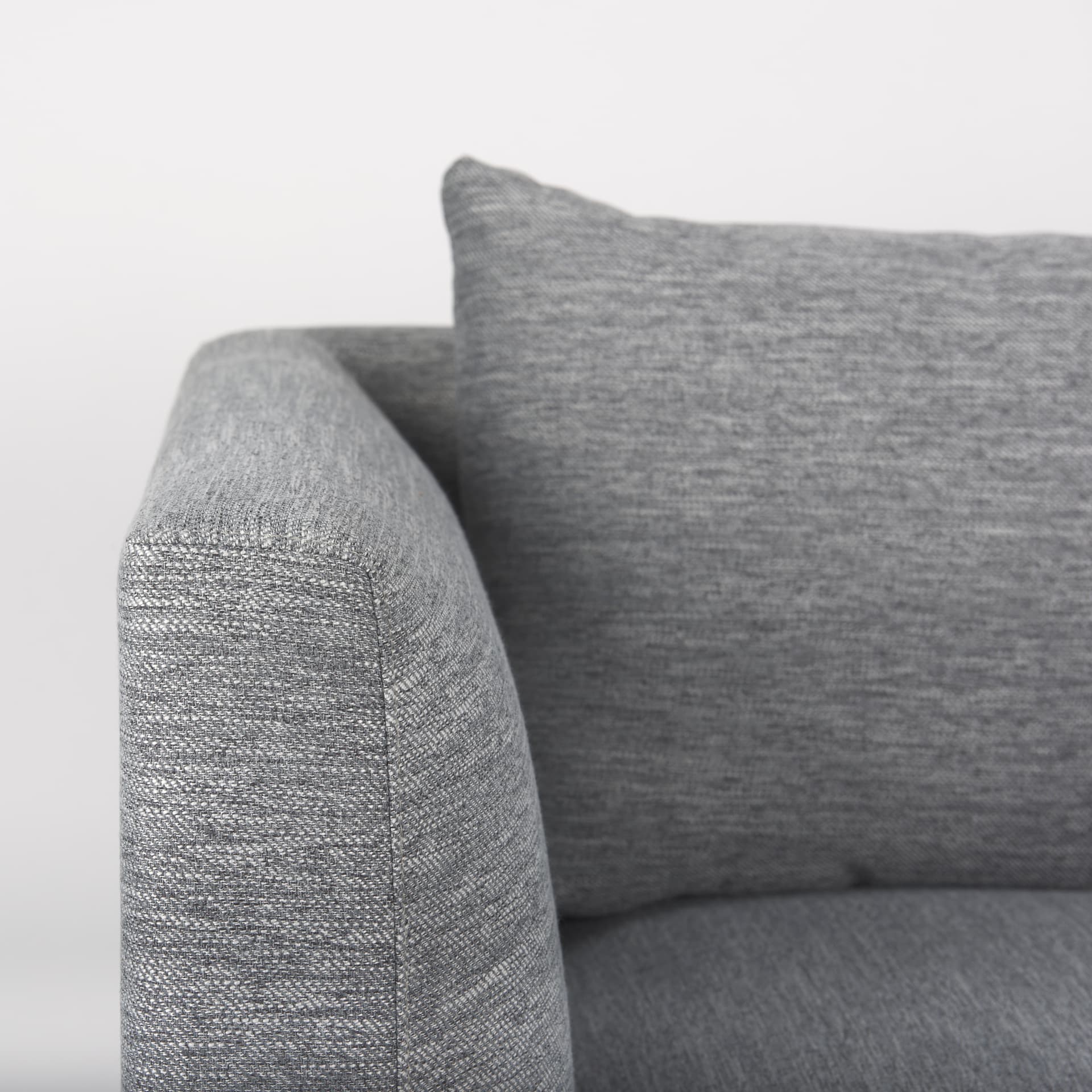 Valence 37.8L x 38.6W x 28.3H Castlerock Gray Corner Sectional Piece — product photograph