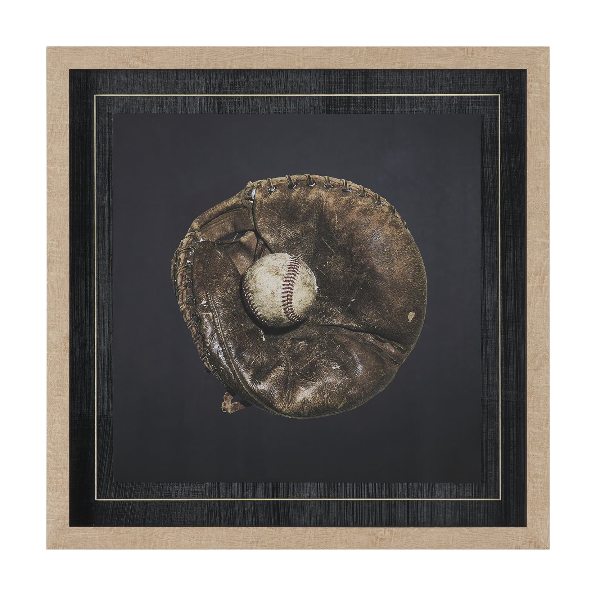 Double Play VIII by Mercana Studio Textured Framed Art Print Matted under Glass — product photograph