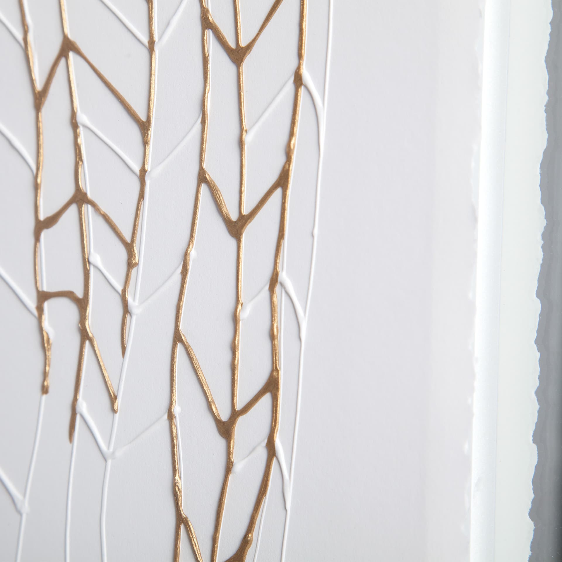 Vin II by Studio M a handmade Original Framed Artwork under Glass — product photograph
