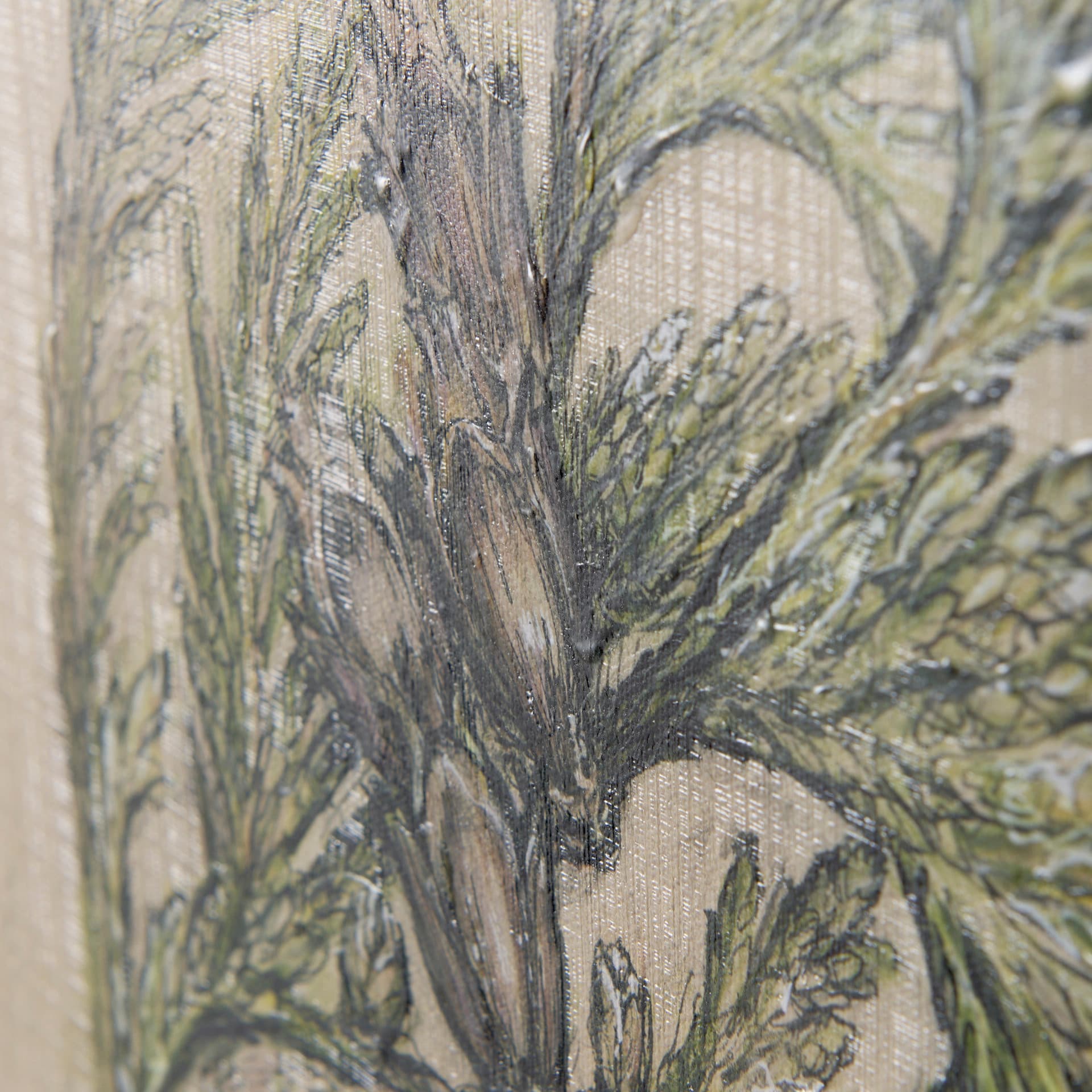 Evergreen collection III by Victoria a Hand Embellished Textured Canvas — product photograph