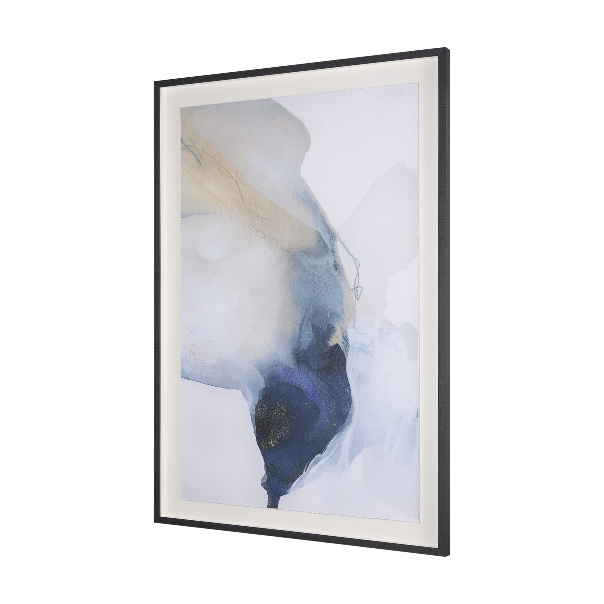 New Beginnings by Ira Havuka a Hand Embellished Framed Art Print Matted under Glass — product photograph