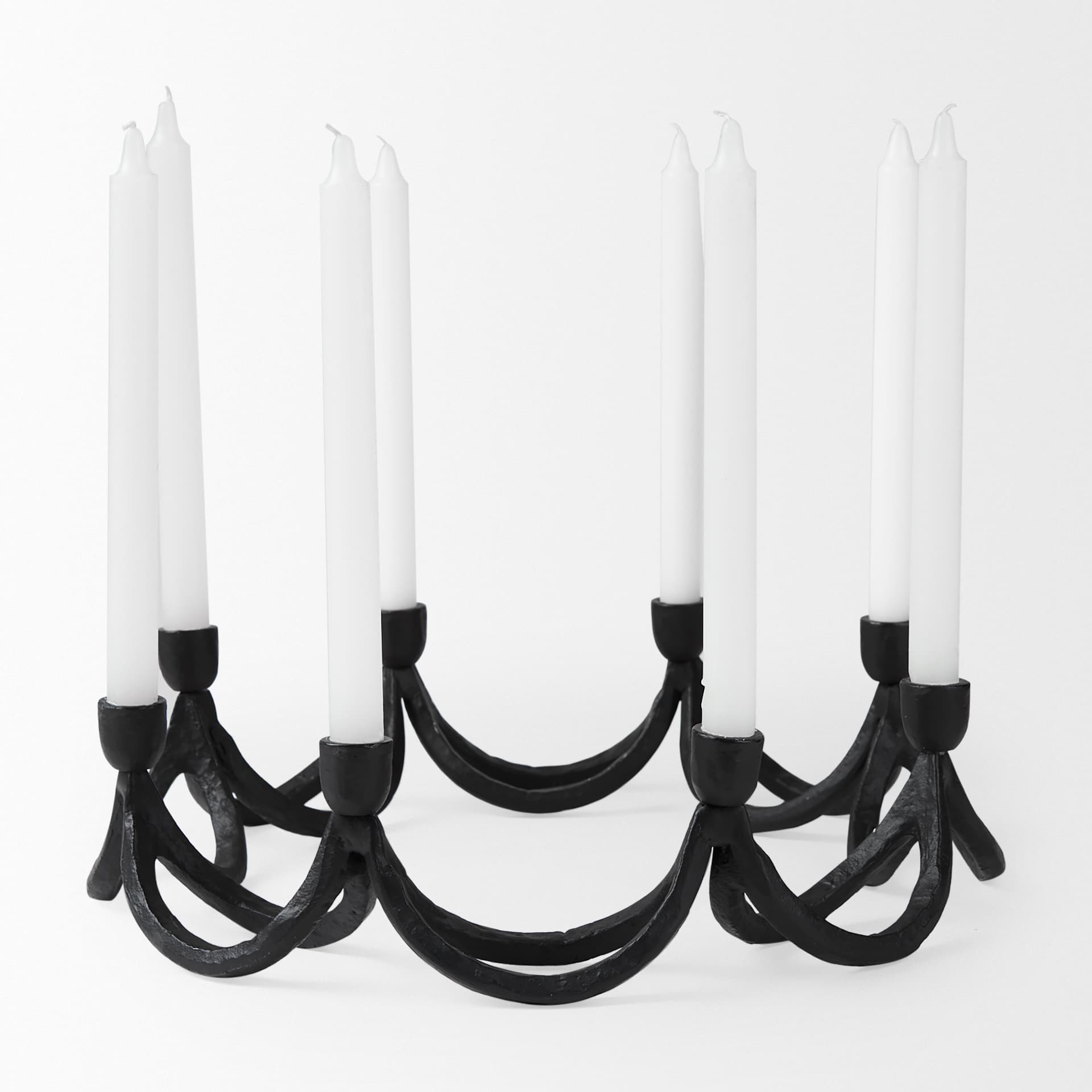 Seraph Round Candle Holder — product photograph