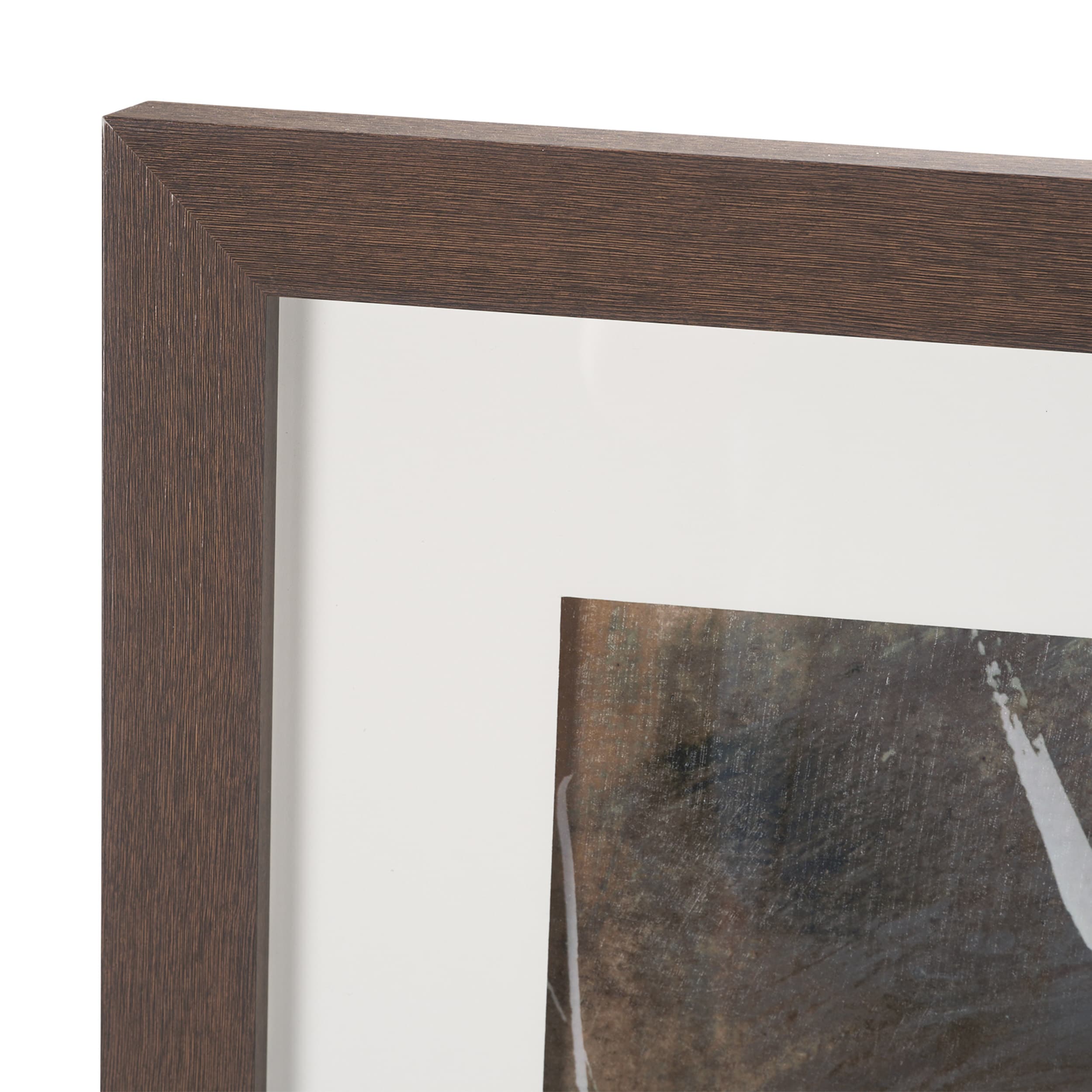 Ghost Grasses I by Mercana Studio Hand-Embellished Textured Framed Artwork Matted under Glass — product photograph
