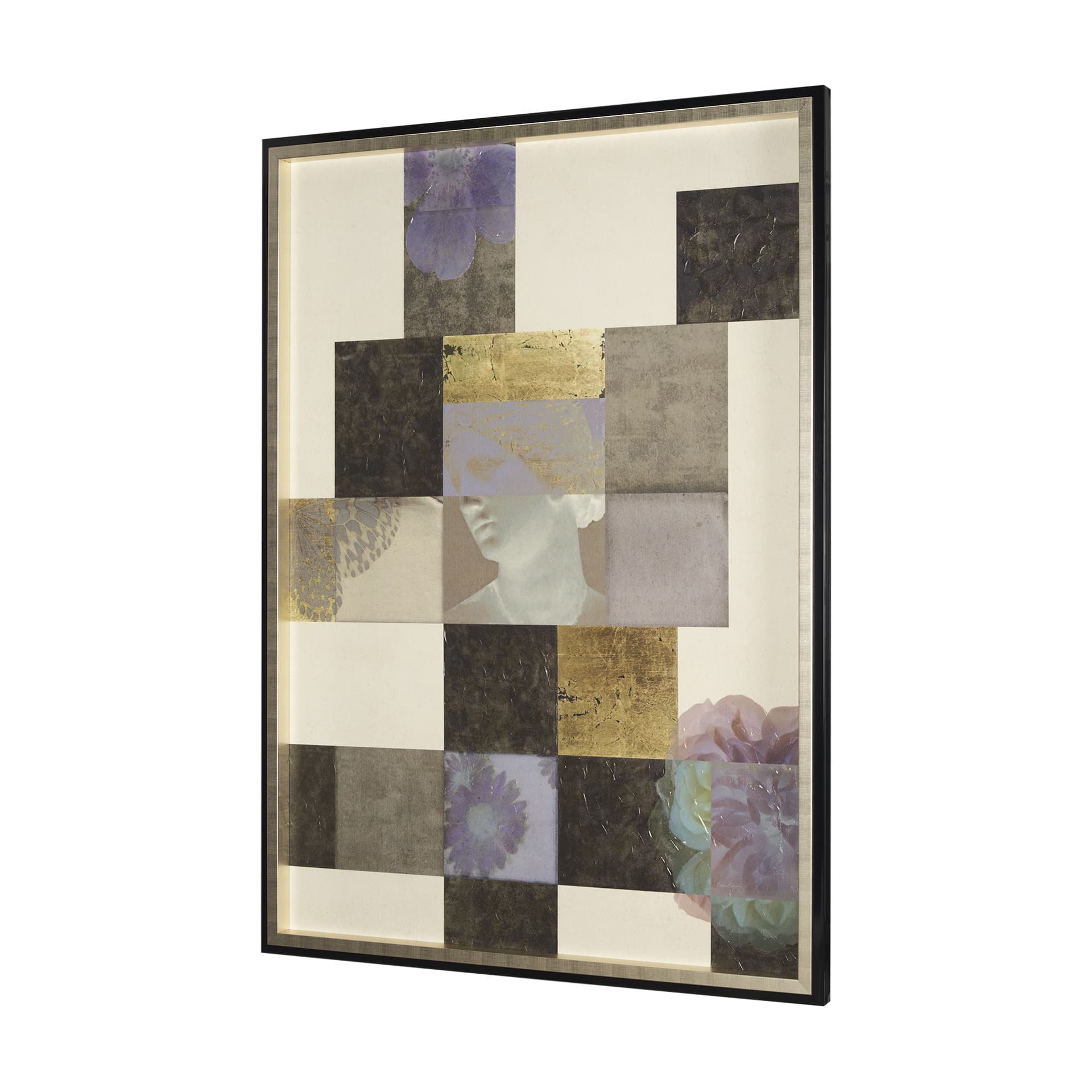 Ionian Beauty 1 by Mercana Studio a Hand Embellished Framed Art Print — product photograph