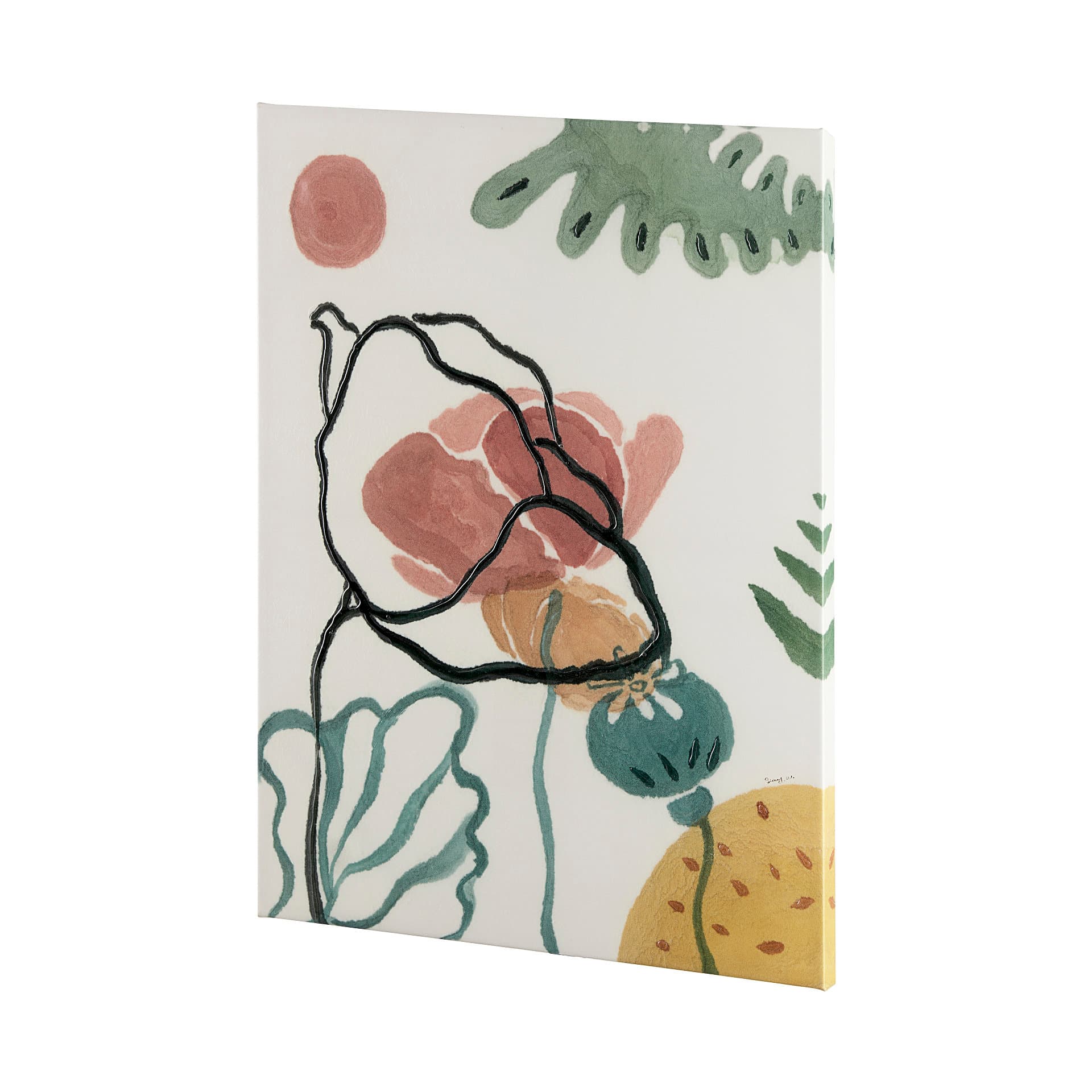 Before Summer I by Mercana Studio a Hand Embellished Textured Canvas — product photograph