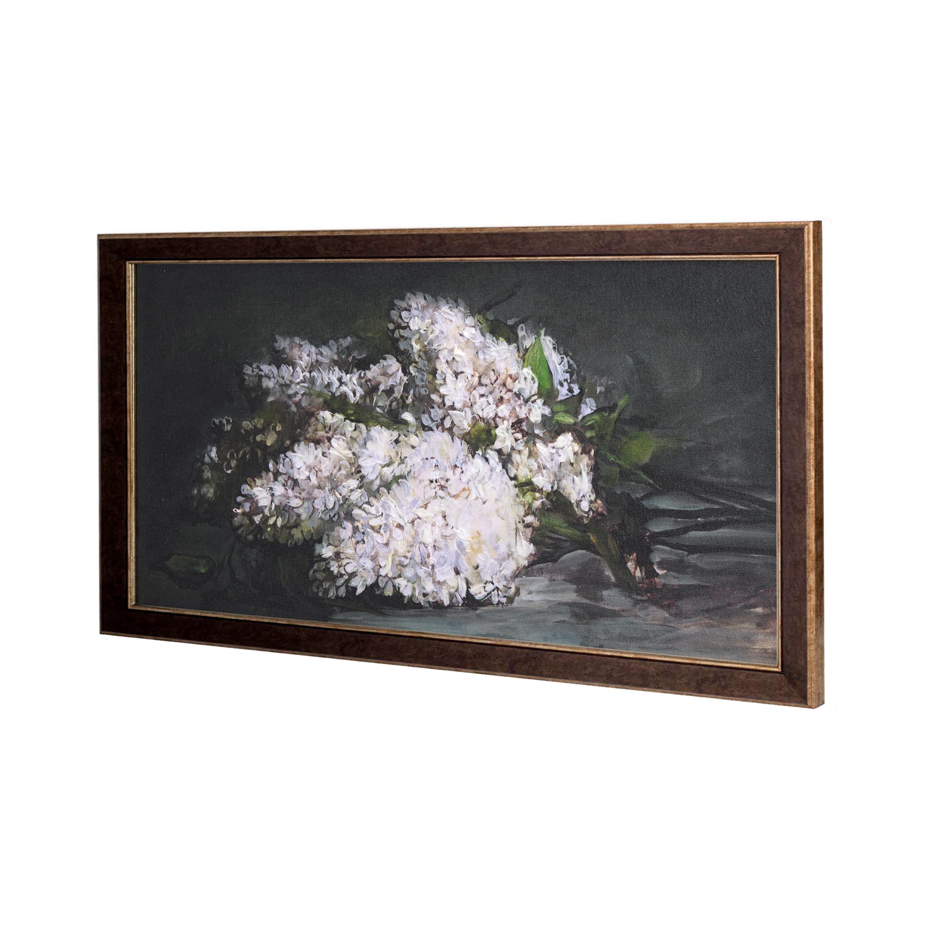 Still Life Flowers I by Mercana Studio a Hand Embellished Textured Framed Art Print — product photograph