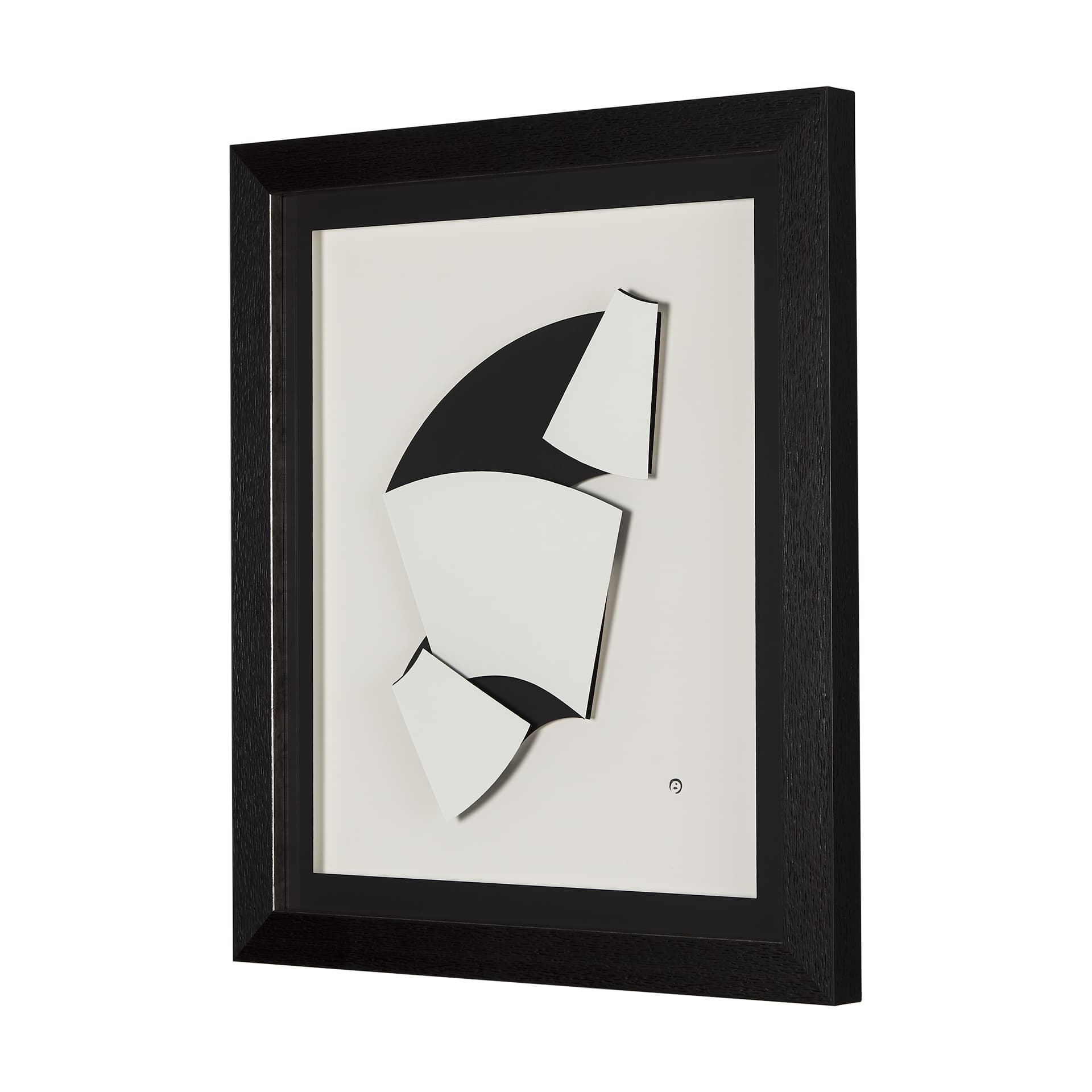 The Fold Paper II by Studio M a handmade Original Framed Artwork under Glass — product photograph