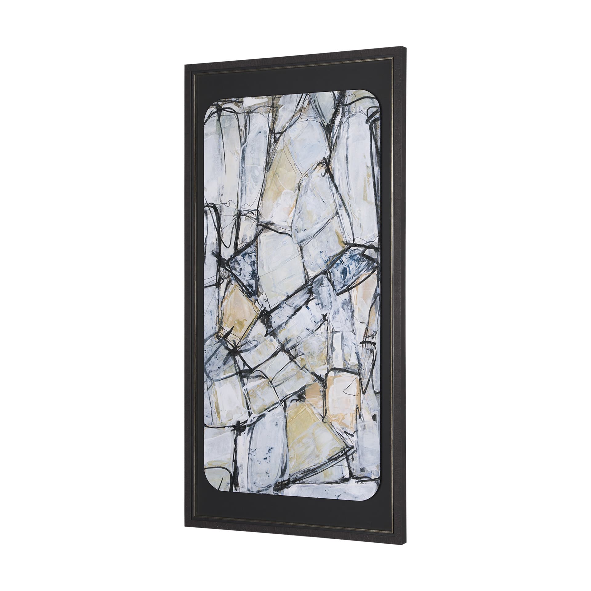 Morning Light I by Mercana Studio a Hand Embellished Framed Art Print Matted under Glass — product photograph