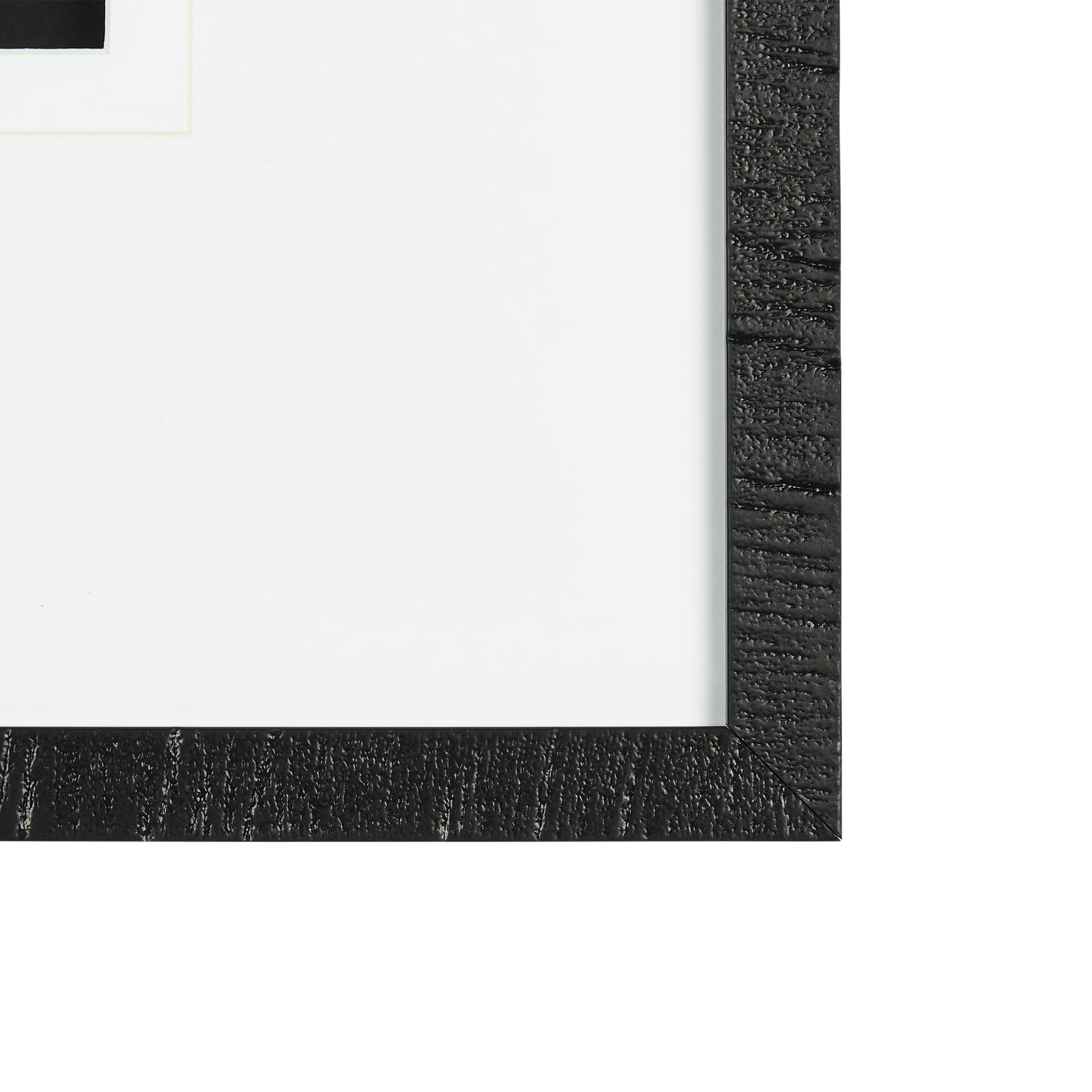 Botanical sketches IV (Grey) by Mercana Studio Hand Embellished Framed Art Print Matted under Glass — product photograph