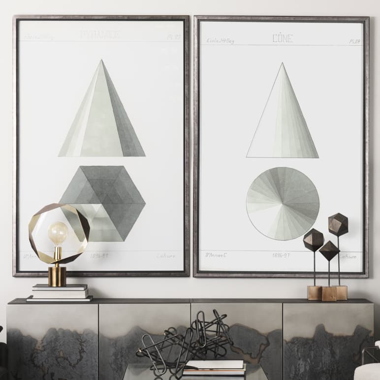 Henderson 12.2L x 9.1W x 9.1H Black Metal Paperclip Decorative Object — product photograph