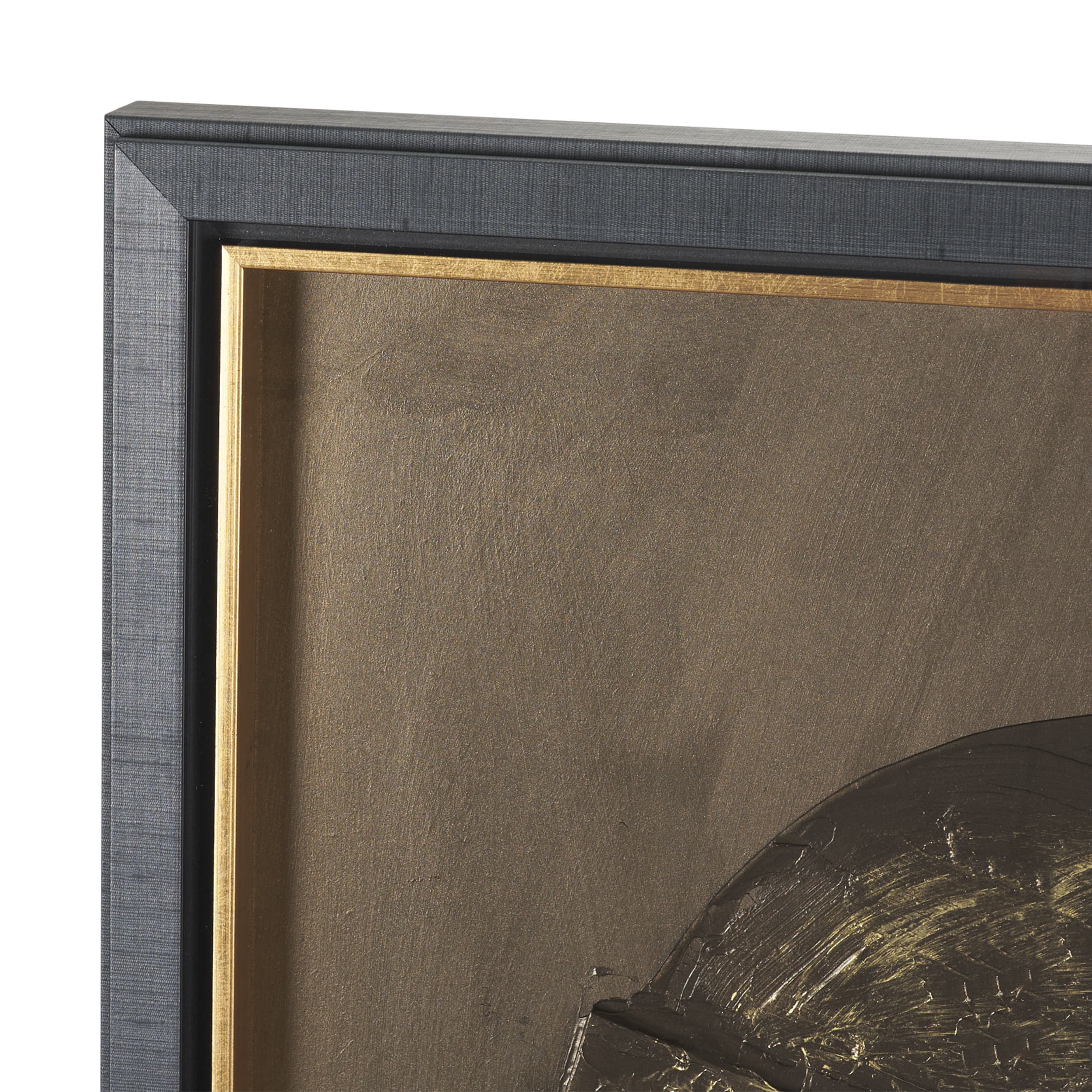 The Bronze Spark III by Studio M a handmade Original Framed Artwork under Glass — product photograph