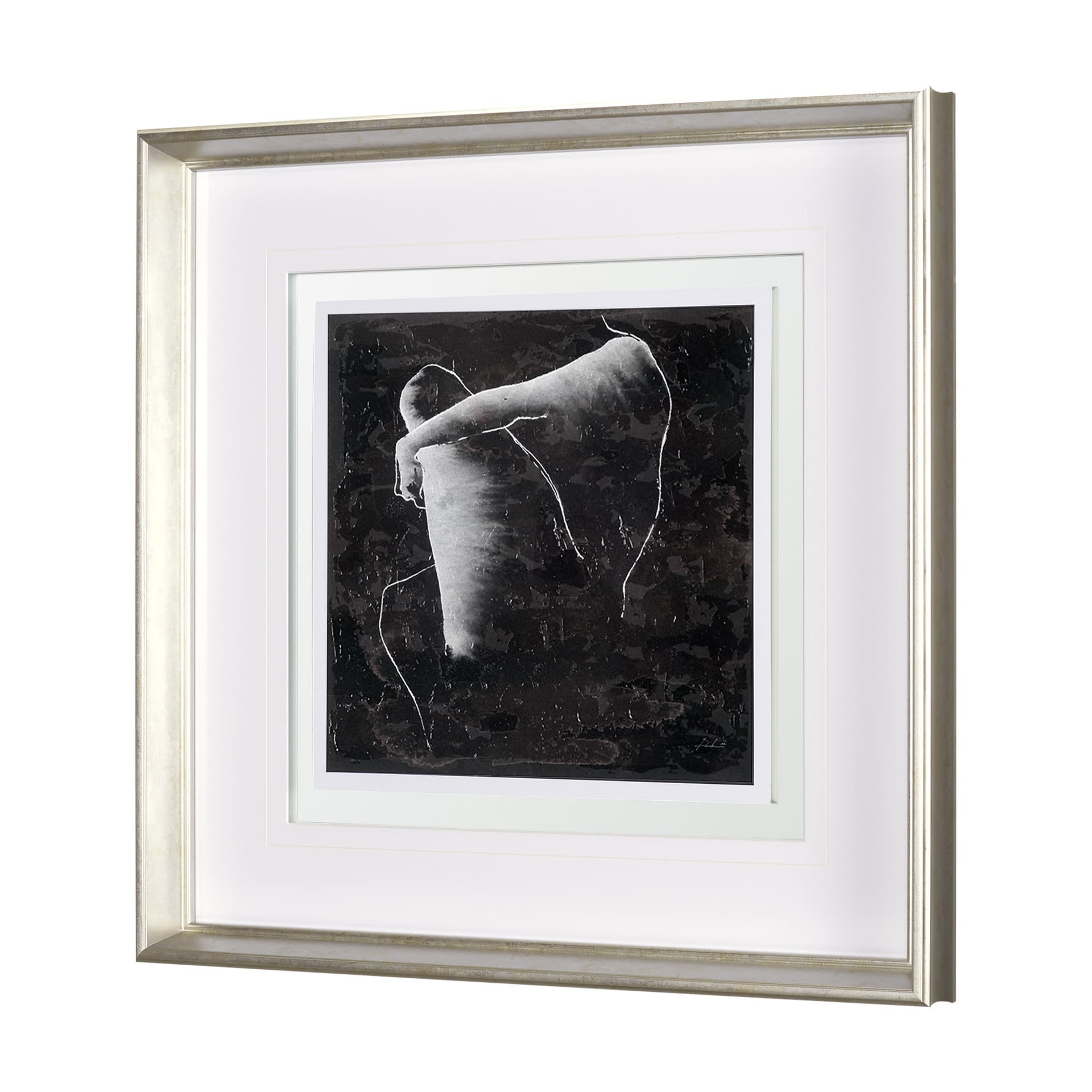 Andromedae III by Melody D a Hand Embellished Textured Framed Art Print Matted under Glass — product photograph
