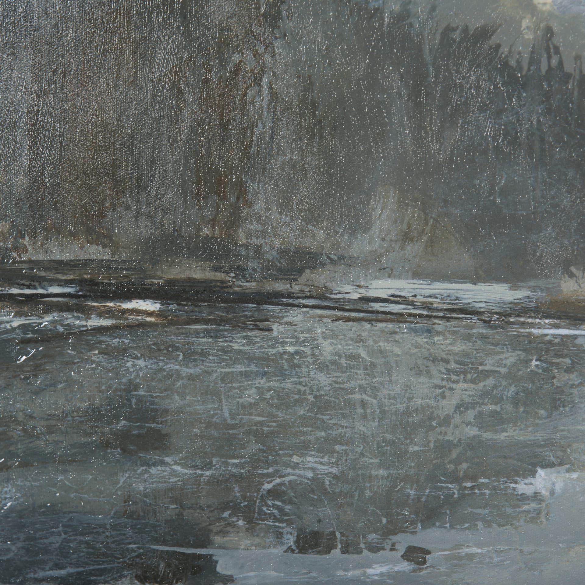 Rainy Day Inspiration IV by Mercana Studio a Hand Embellished Textured Framed Art Print — product photograph