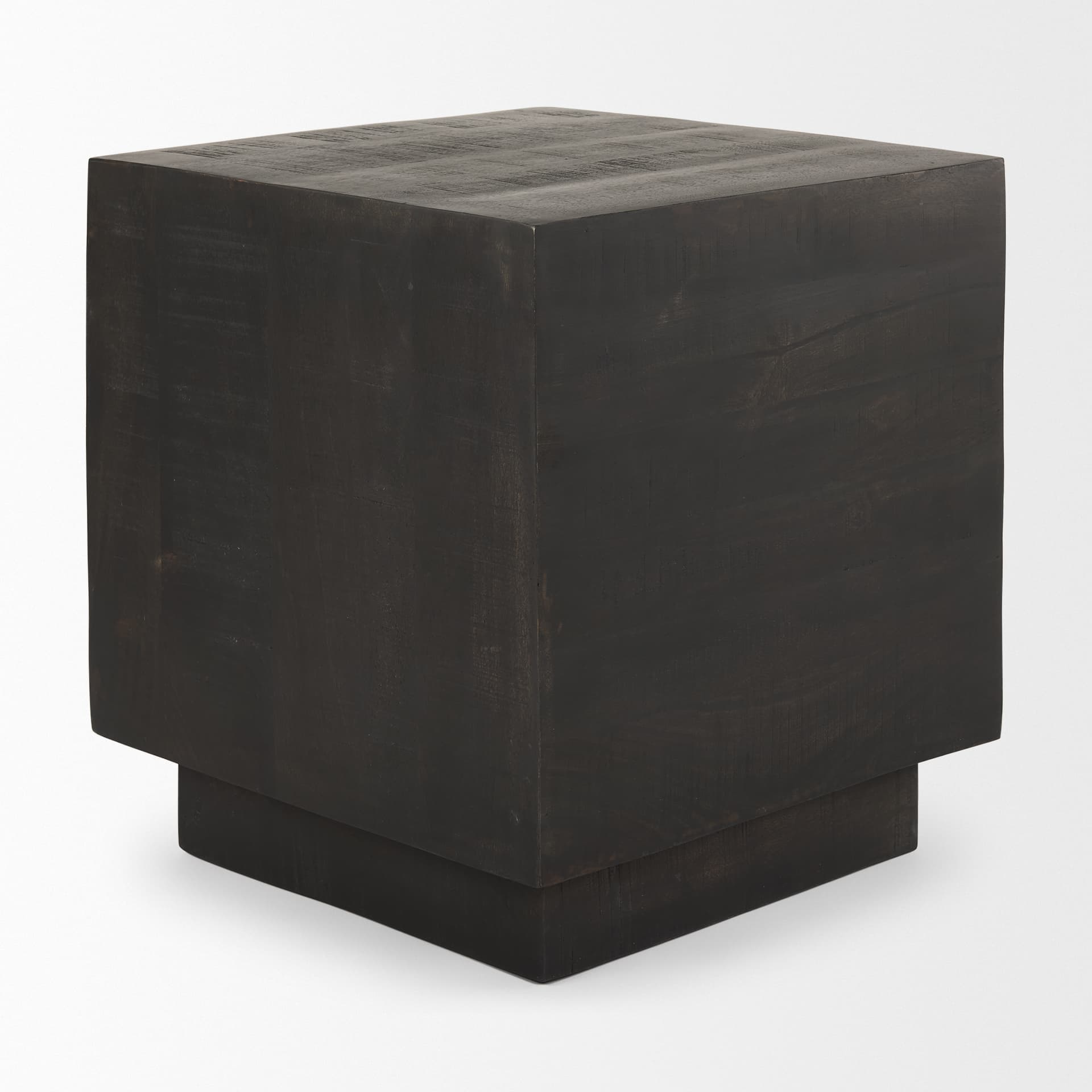 Hayden Dark Brown Wood End/Side Table — product photograph