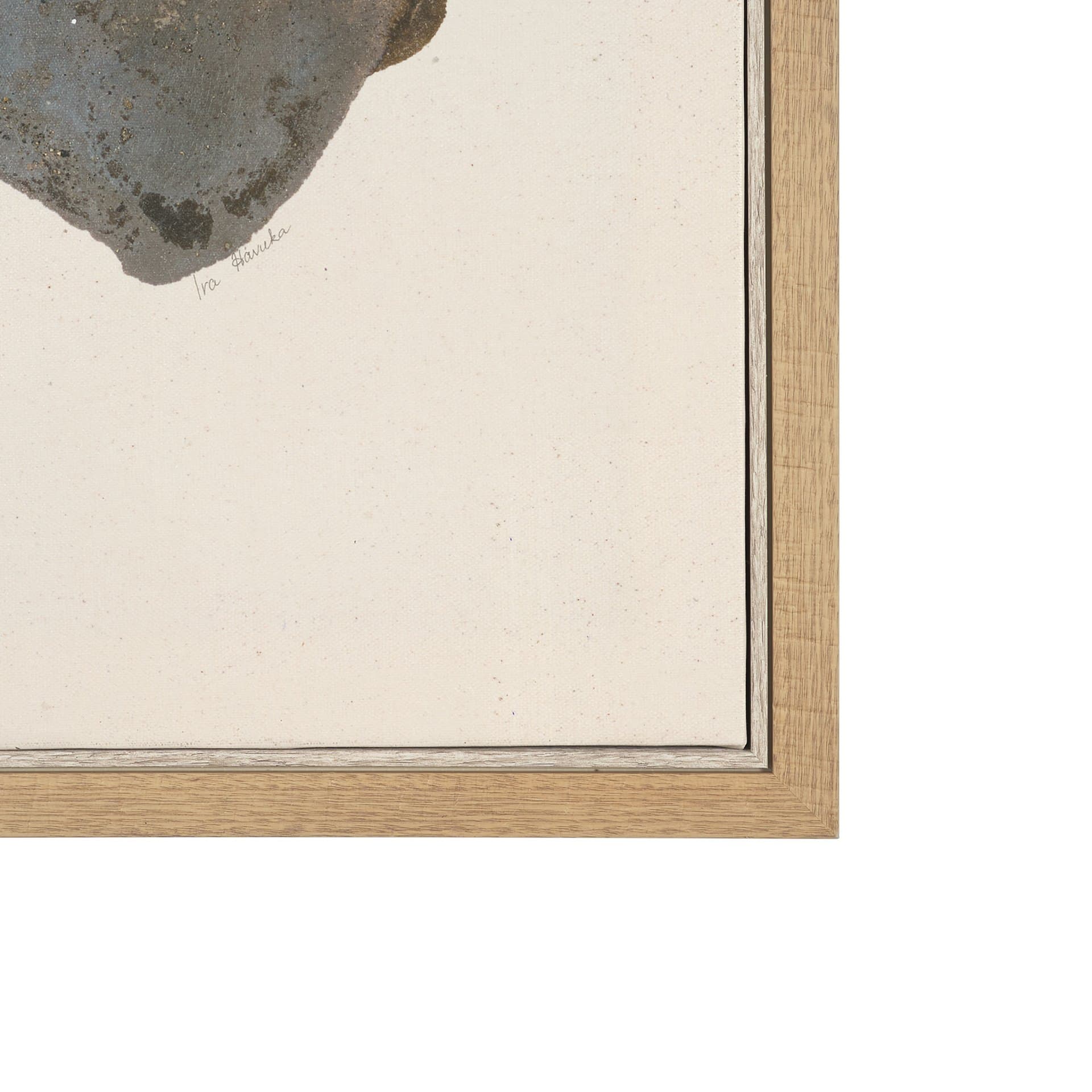Inclination I by Ira Havuka Hand-Embellished Textured Framed Canvas Artwork — product photograph