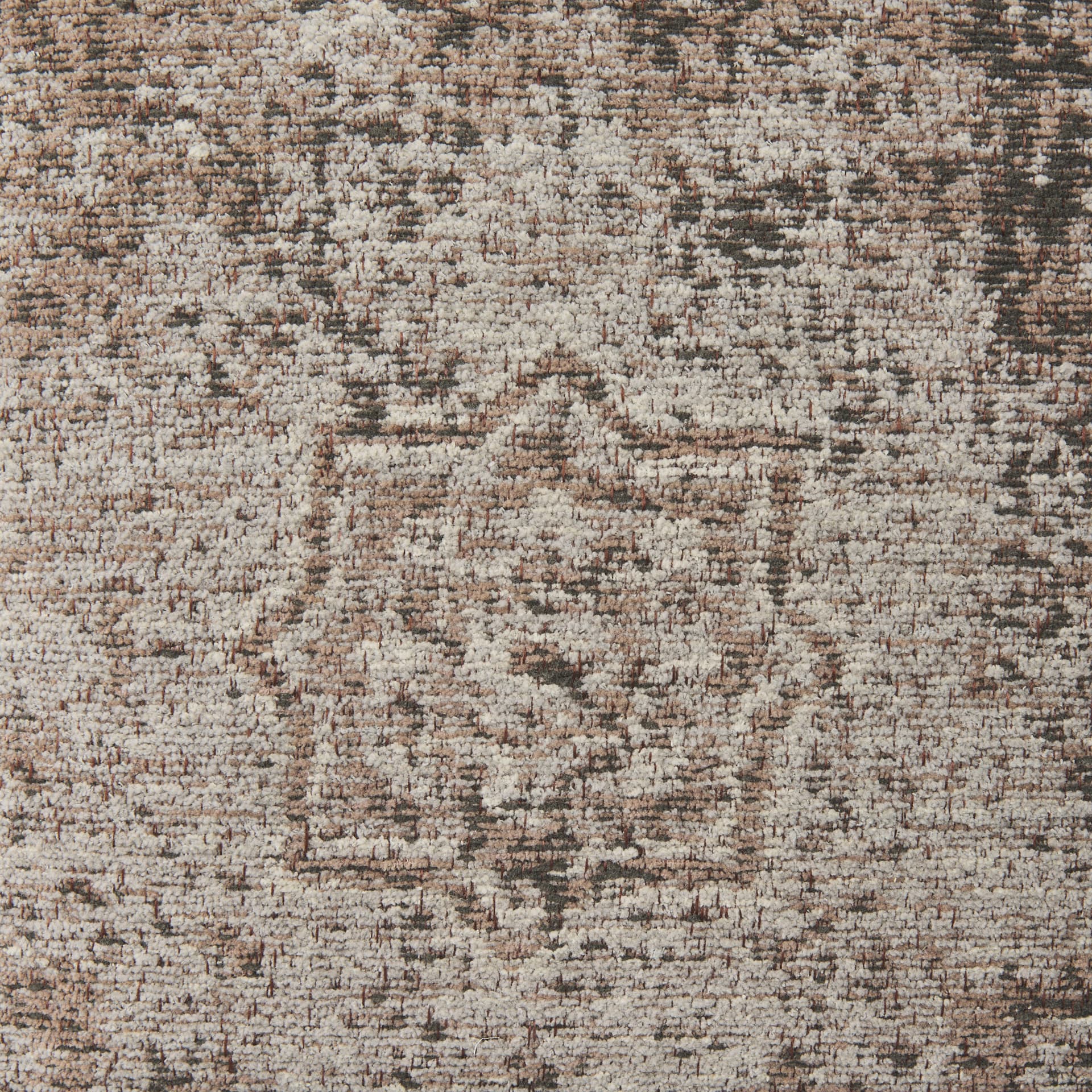 Khloe 20x20 Taupe Square Pillow Cover w/Down Filler — product photograph