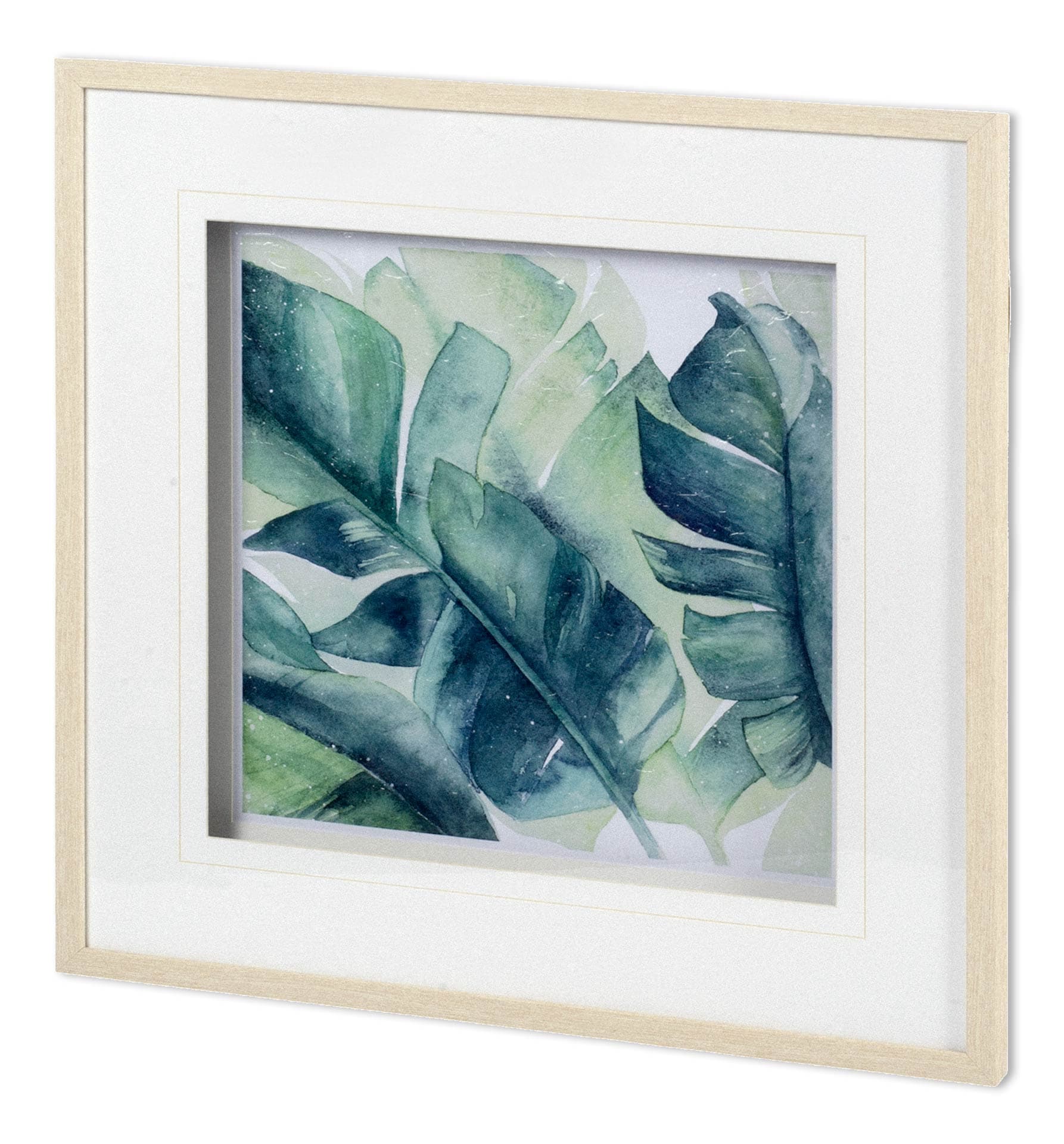 Tropical Breeze I by PanPan a Framed Art Print Matted under Glass — product photograph
