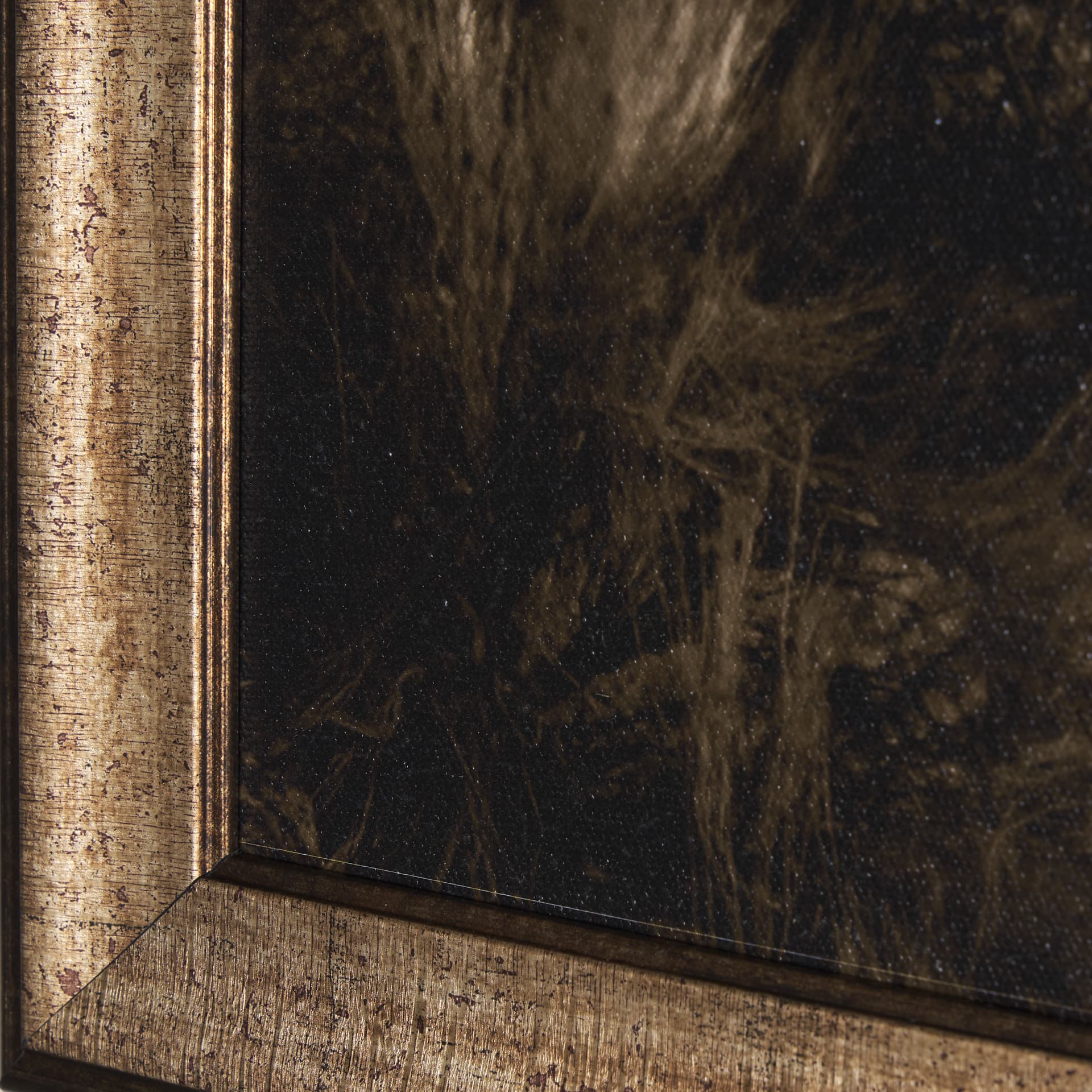 Adventure Map by Chad Mackay a Hand Embelished Textured Framed Art Print — product photograph