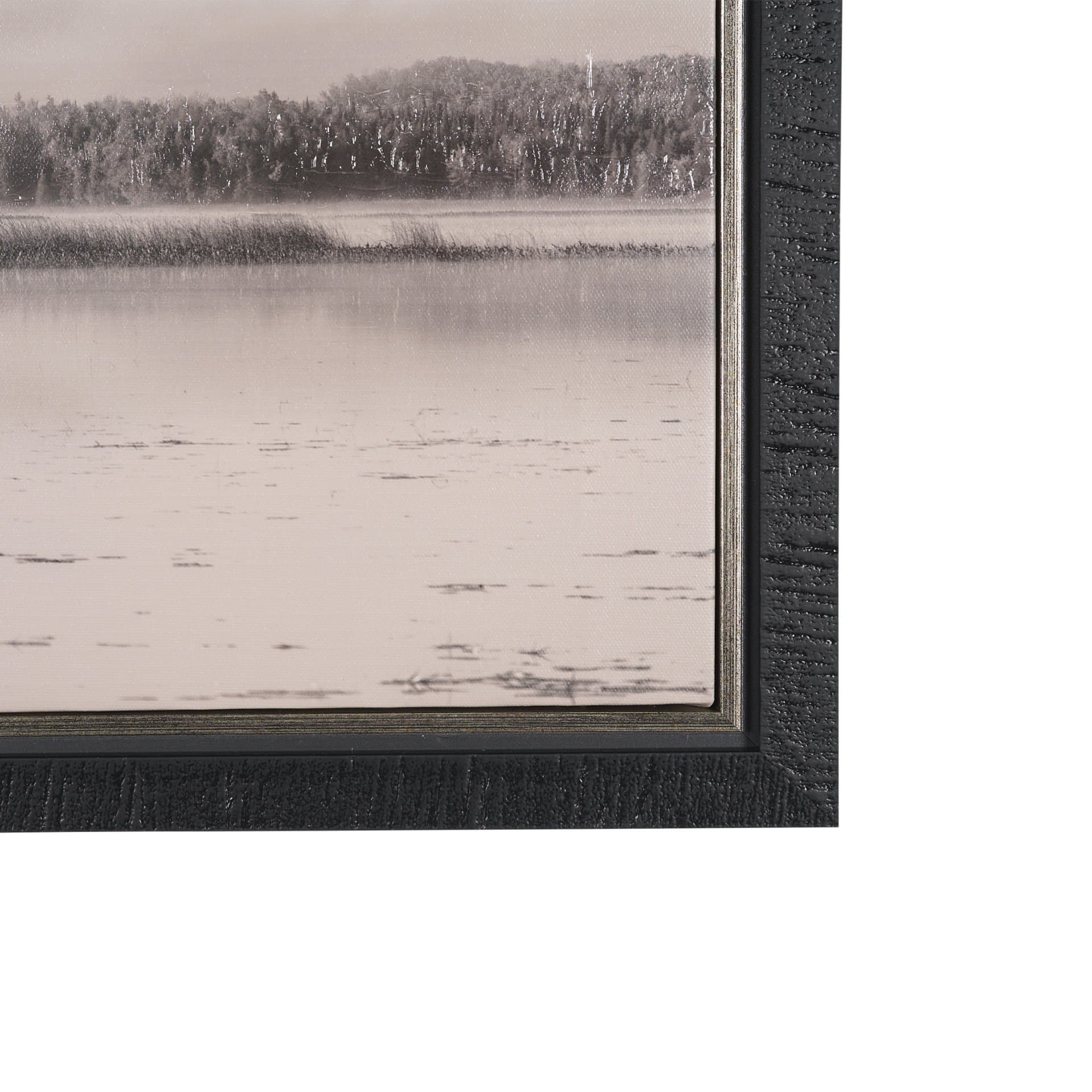 Waterway Wonder by Mike Toy Hand-Embellished Textured Framed Canvas Photo Print — product photograph