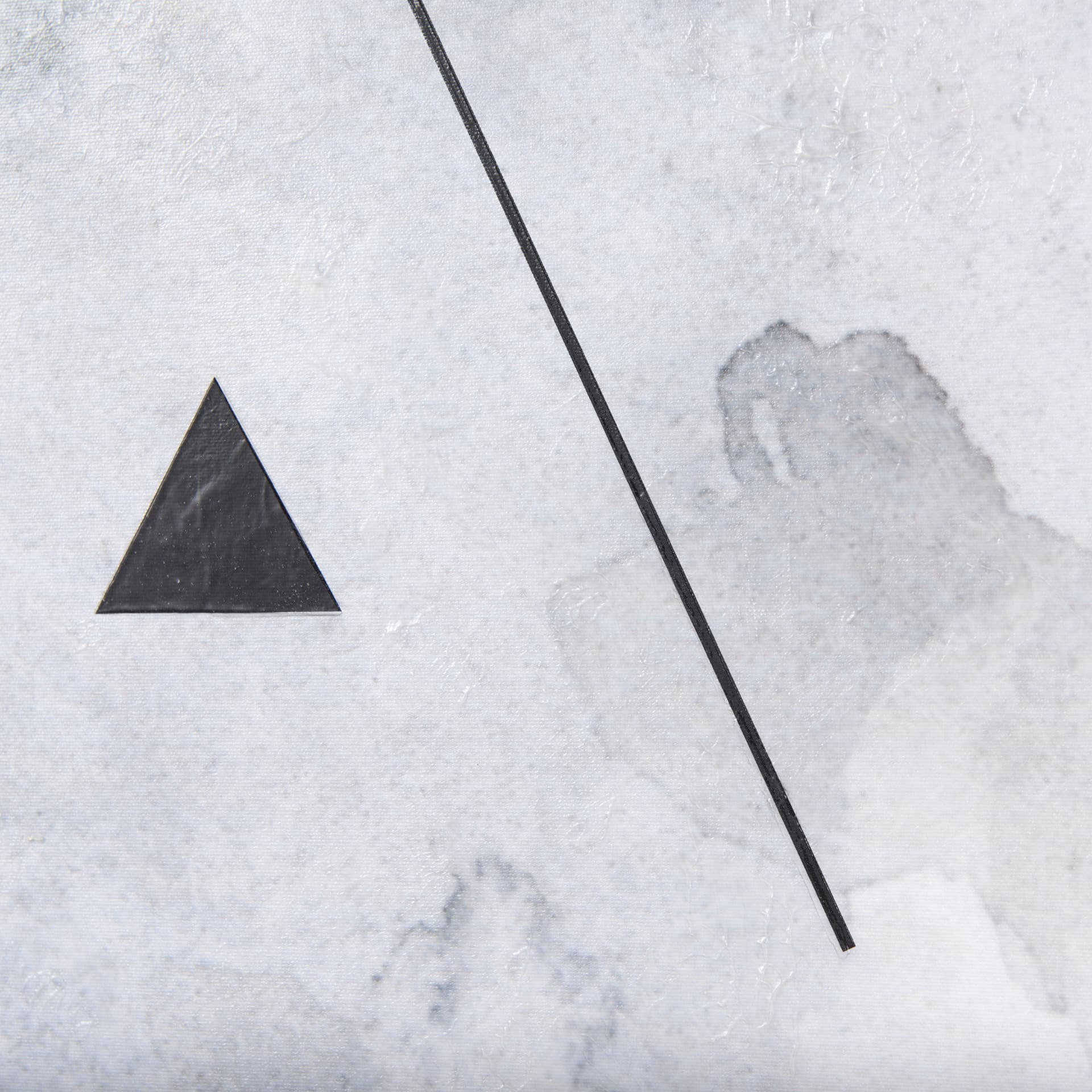 Equilibrium I by Mercana Studio a Hand Embellished Textured Canvas — product photograph