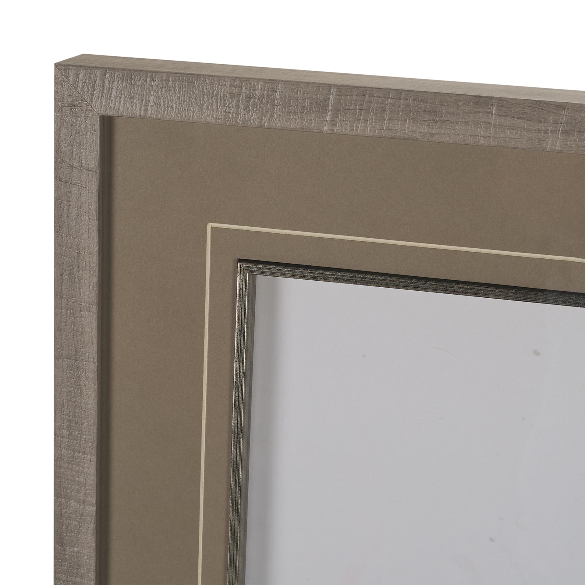 Quiet Canopy II by Mercana Studio Hand-Embellished Framed Artwork Matted under Glass — product photograph