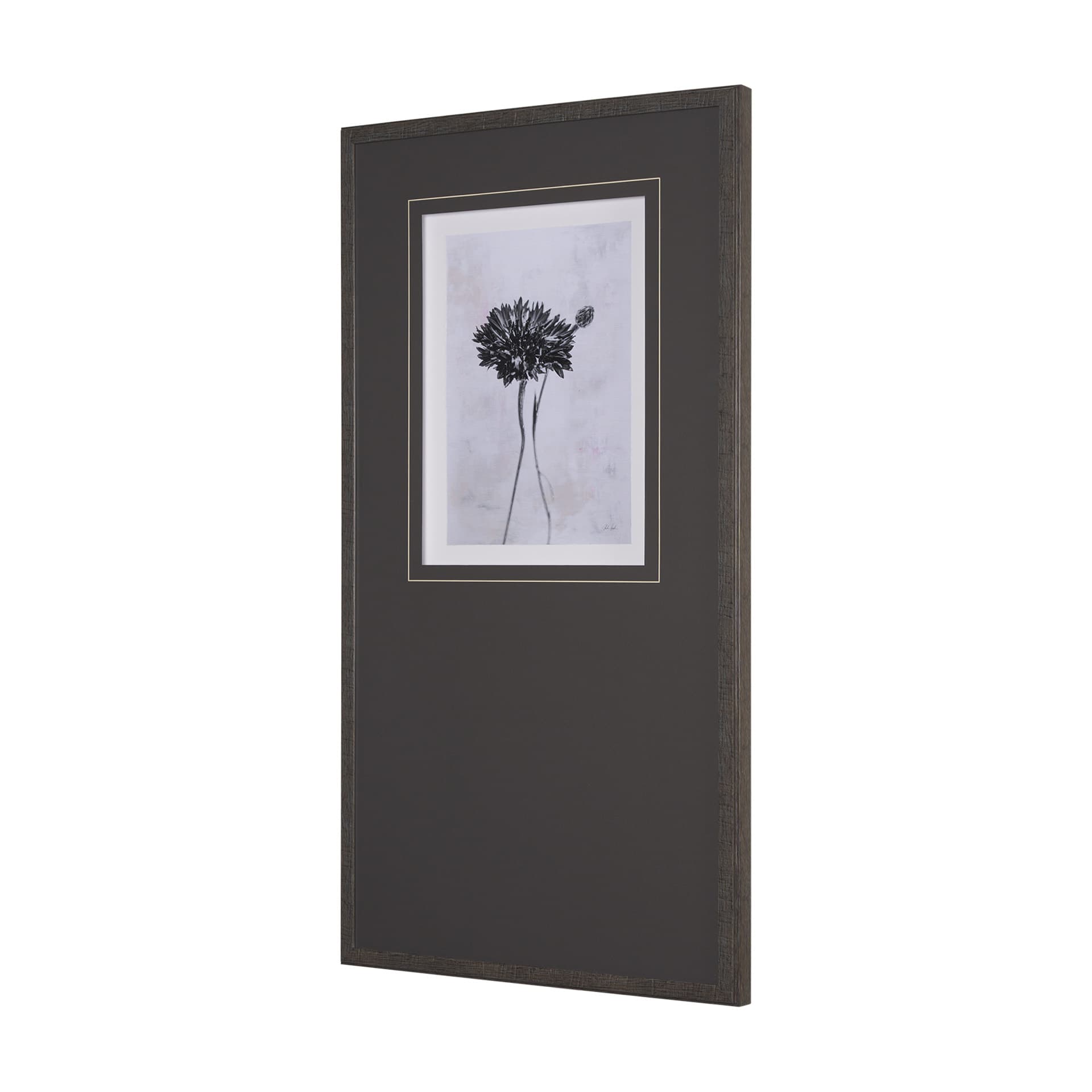 Wonderful Wildflowers VIII Neutral by Deborah Revell a Hand Embellished Framed Art Print Matted unde — product photograph