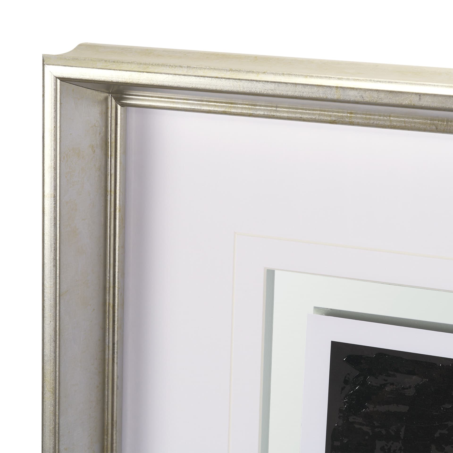 Andromedae III by Melody D a Hand Embellished Textured Framed Art Print Matted under Glass — product photograph