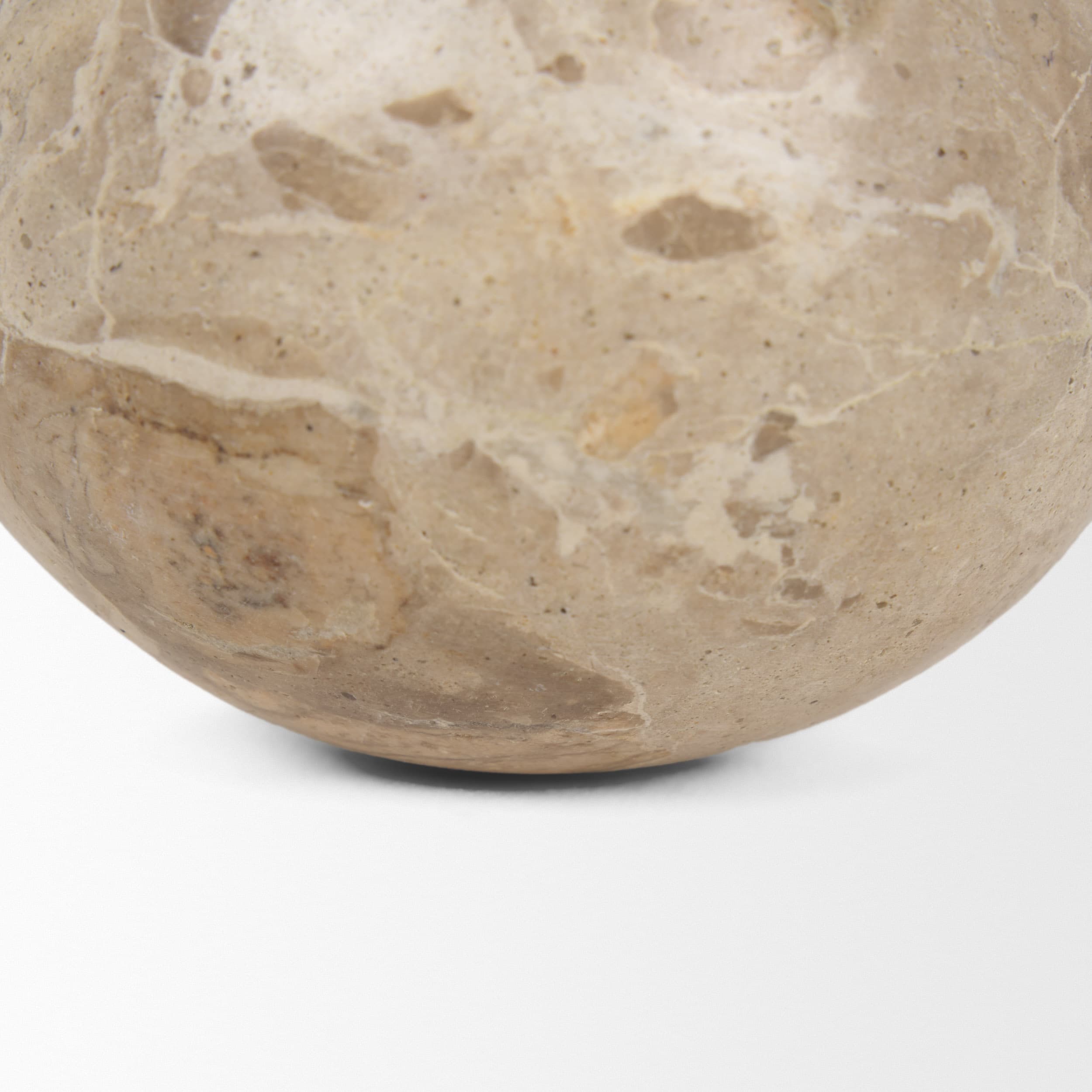 Caprie Large Beige Marble Decorative Juice Squeezer — product photograph