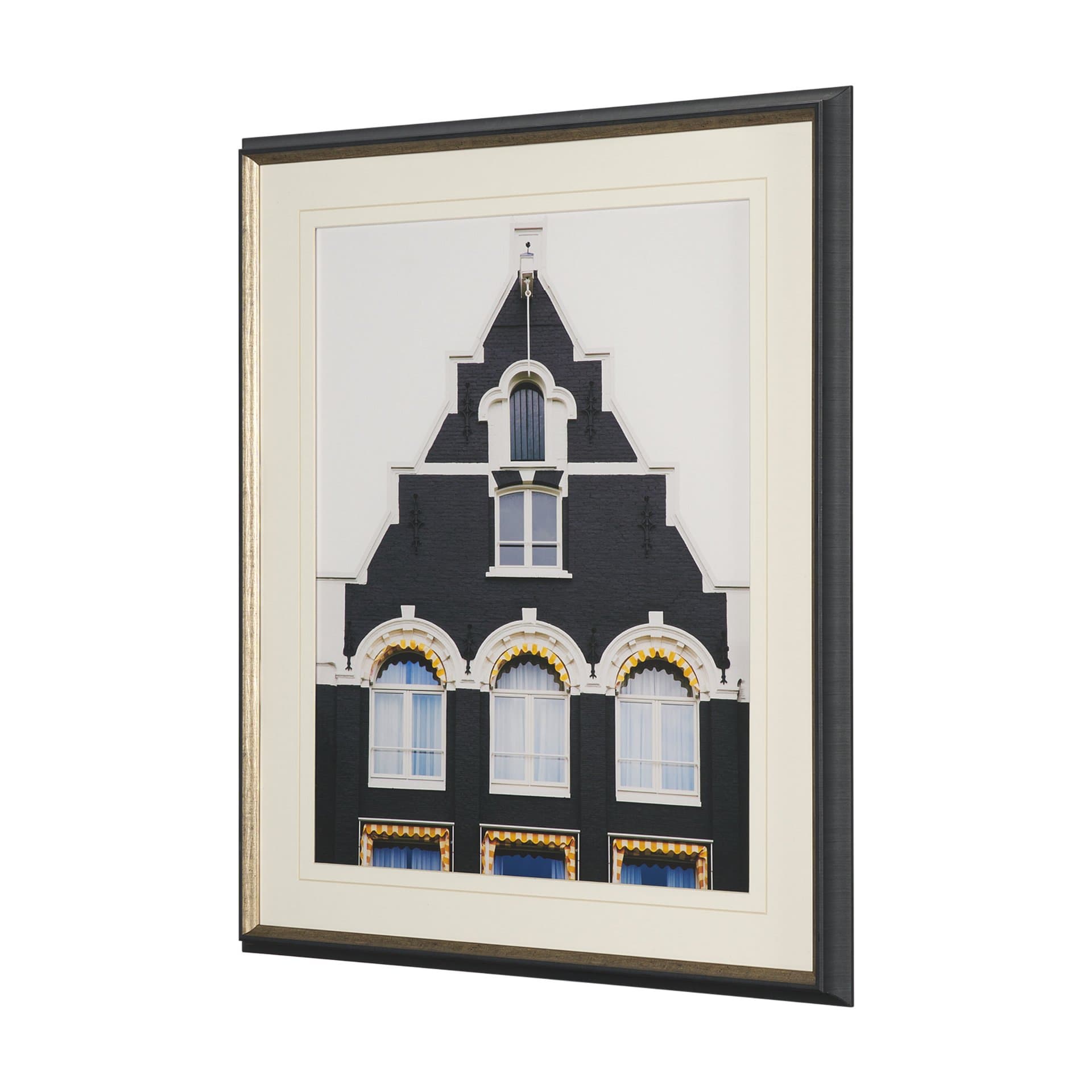 Discerning Domicile by Irene Sucocki Framed Art Print Matted under Glass — product photograph