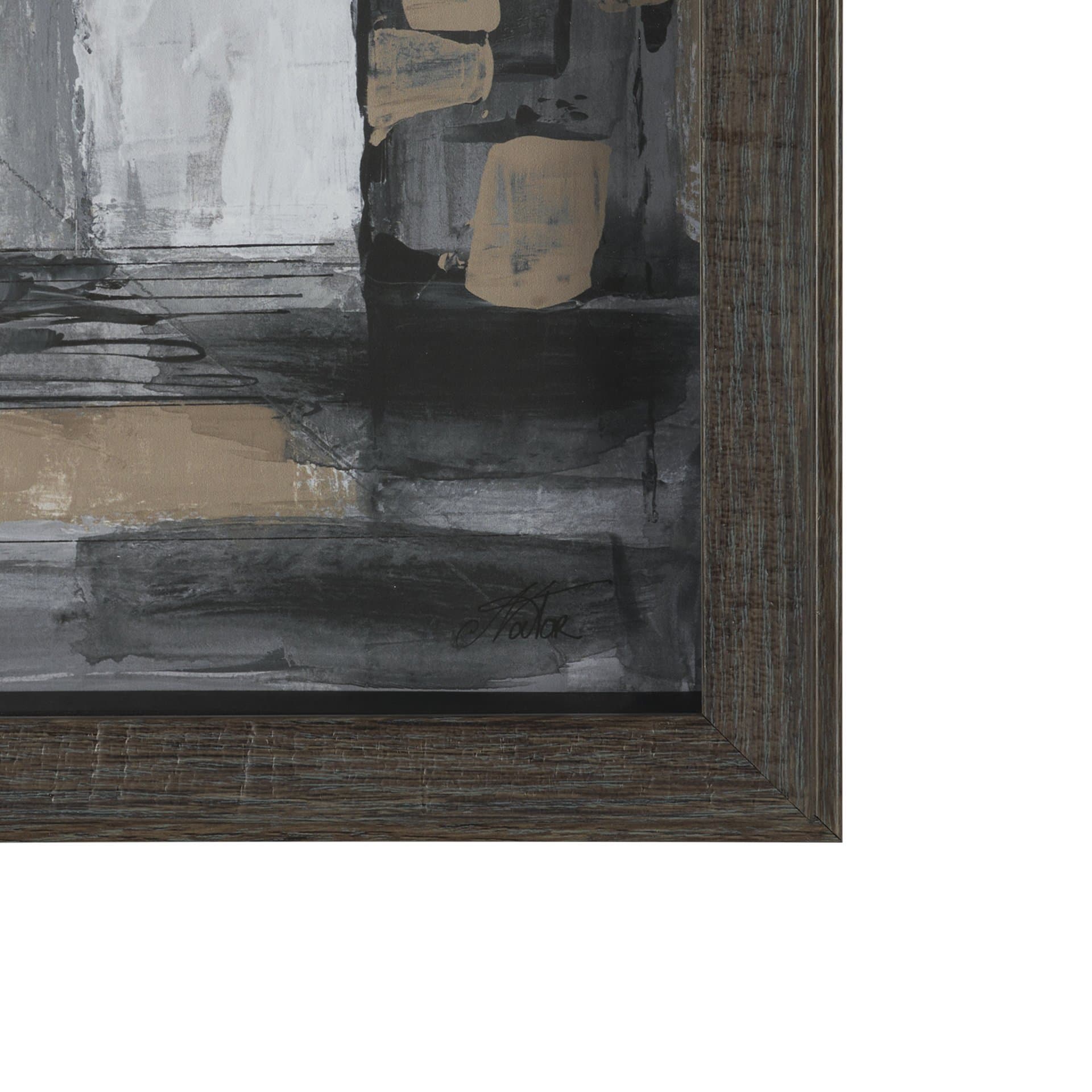 Community 2A by Mercana Studio Framed Artwork Matted under Glass — product photograph