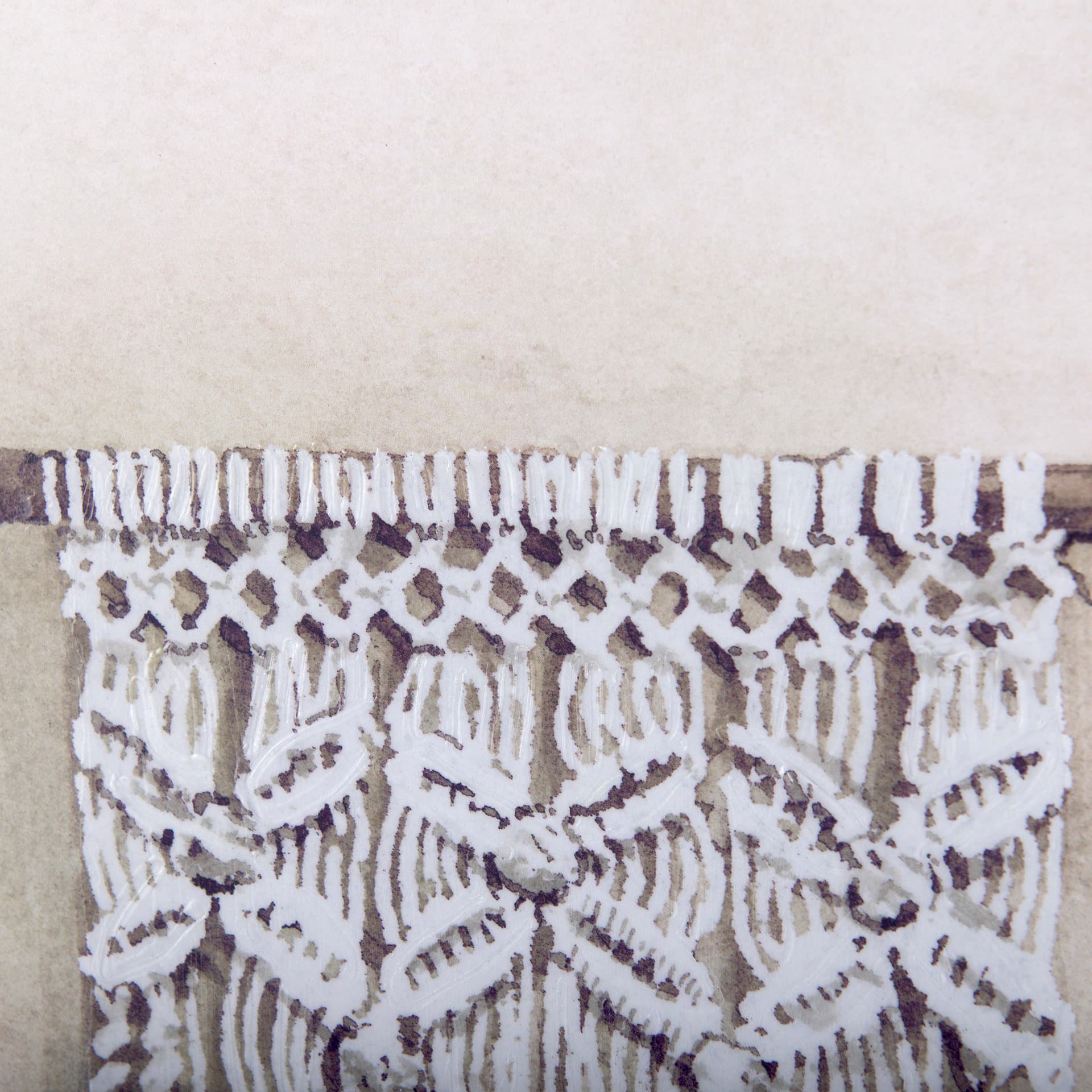 Dream Weaver II by Mercana Studio a Hand Embellished Textured Framed Art Print Matted under Glass — product photograph