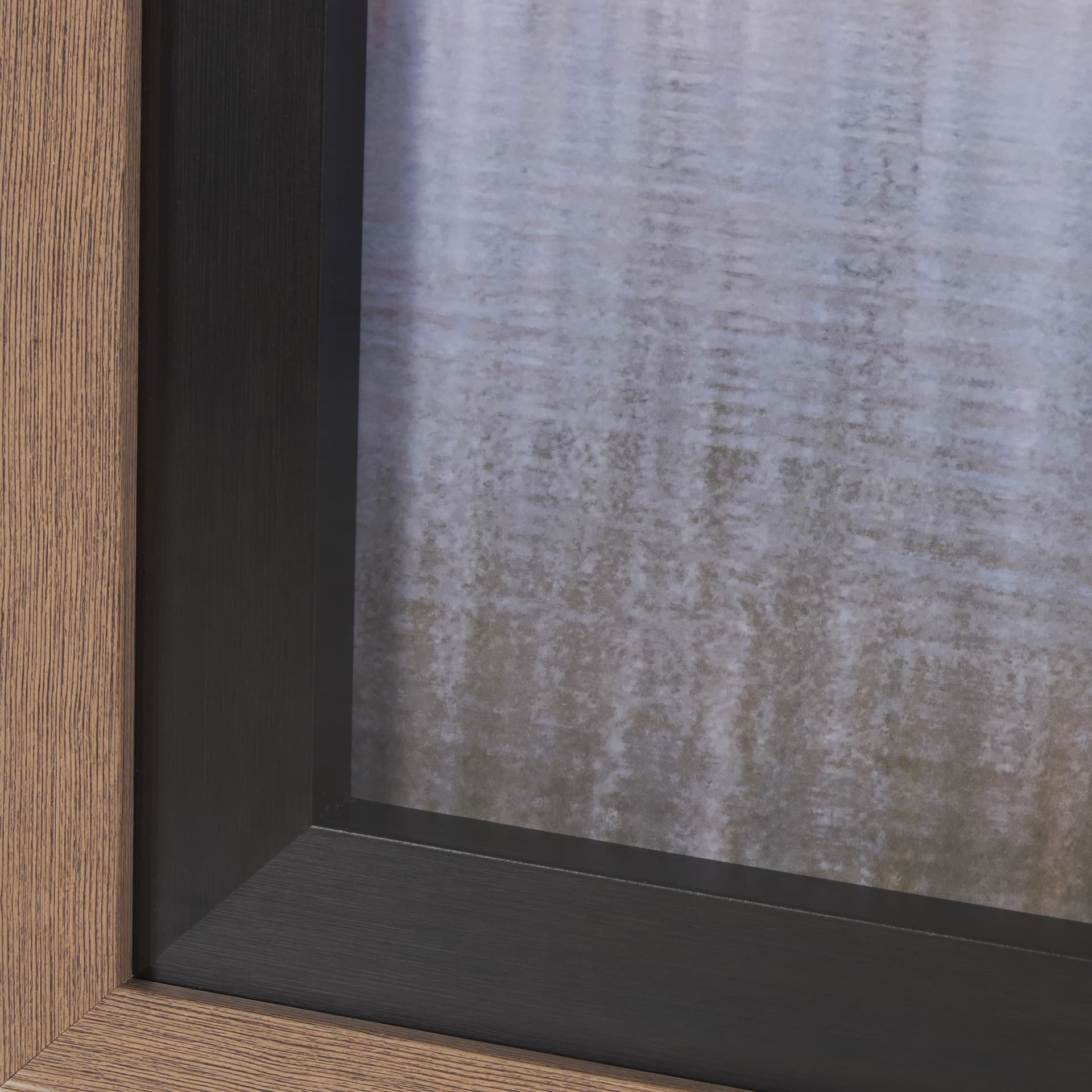 Riverside Reflection - Forest by Mikael Svensson a Framed Photo Art Print Matted under Glass — product photograph