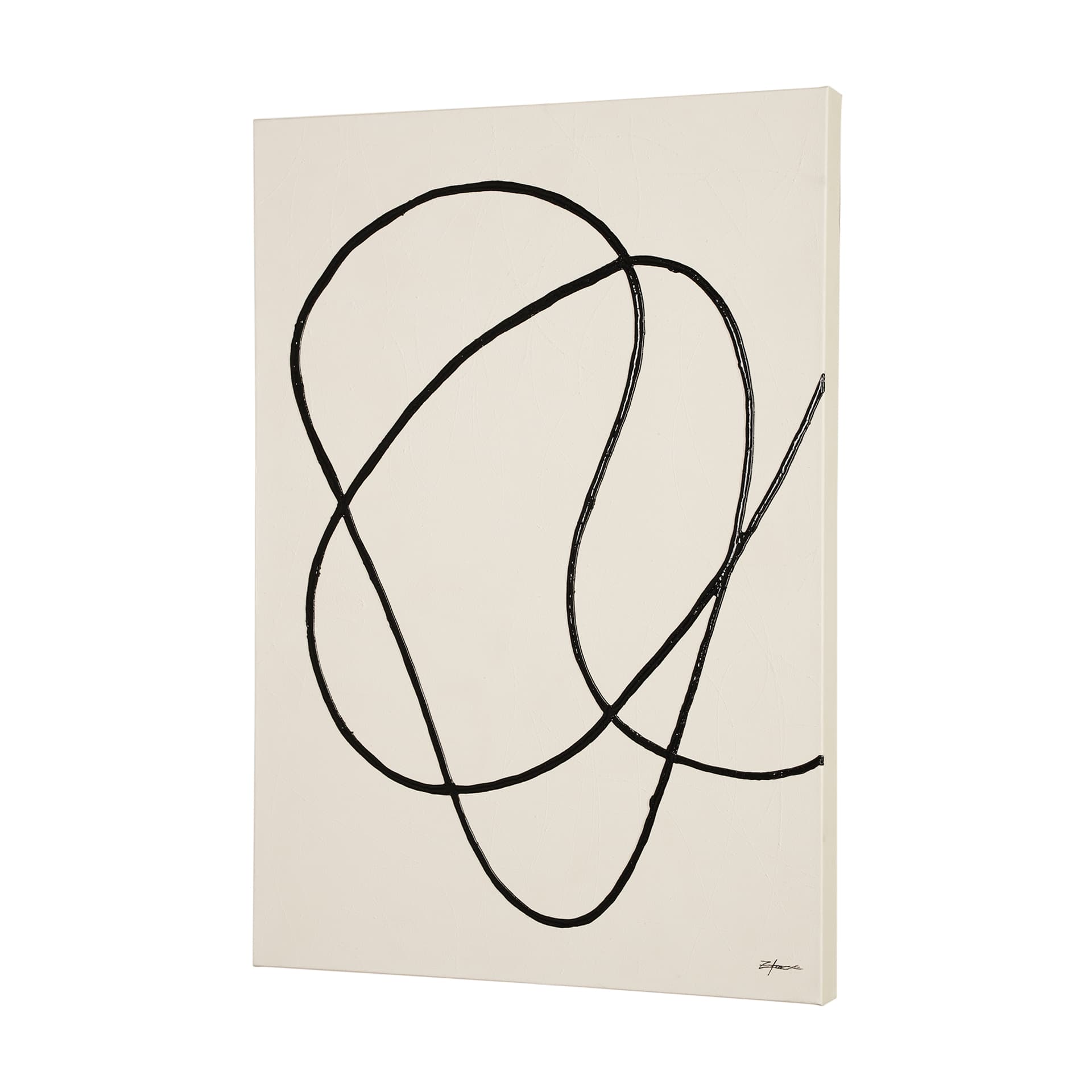 Mess II by Studio M a Hand Embellished Canvas Print — product photograph