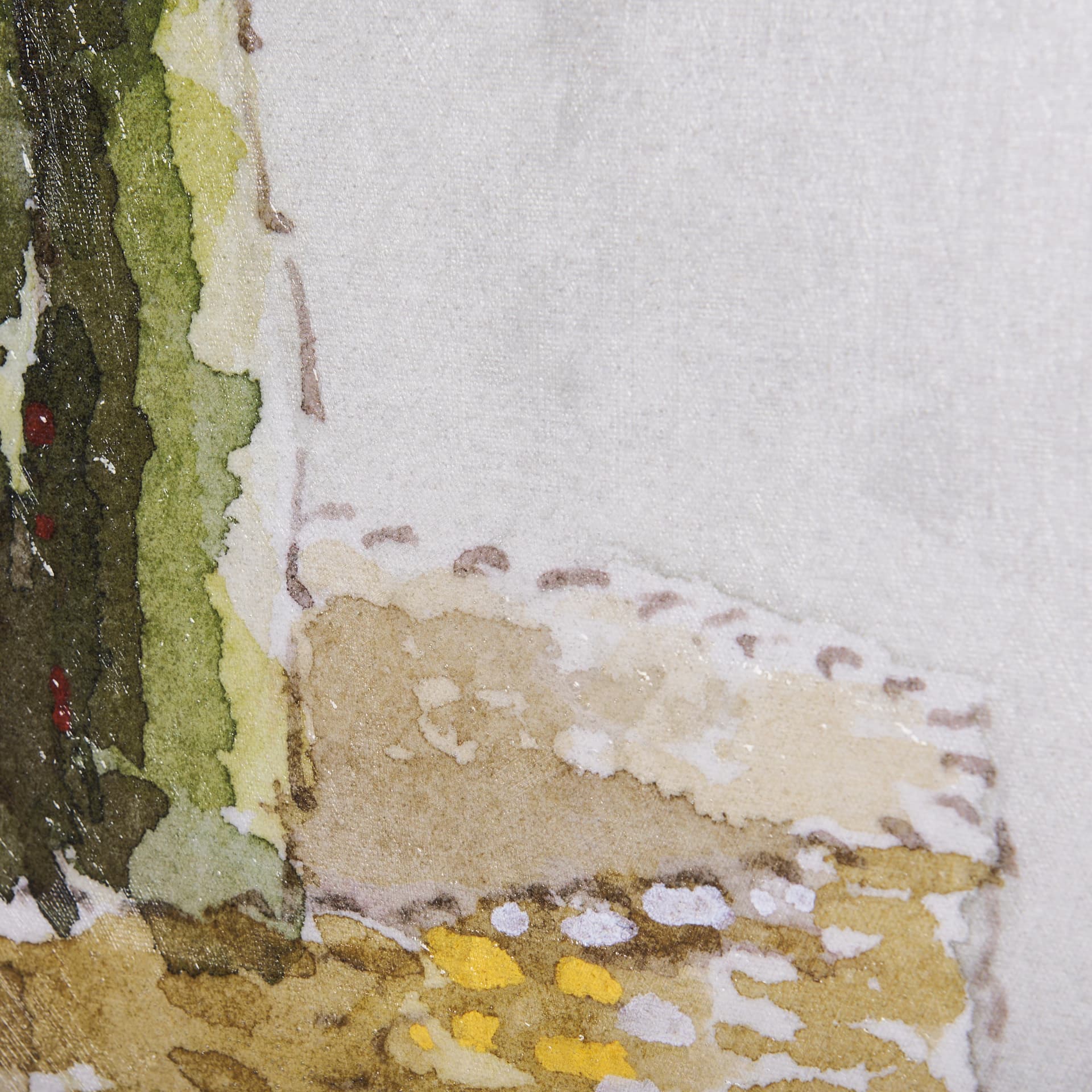 cactus II by Mercana Studio a Hand Embellished Textured Canvas — product photograph