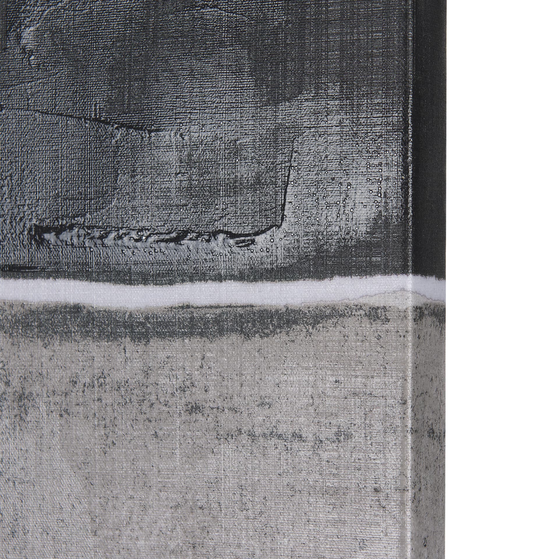 Block II by Mercana Studio a Hand Embellished Textured Canvas — product photograph