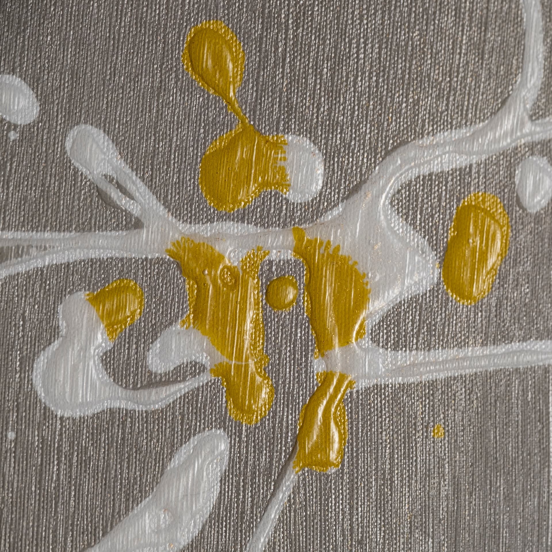 Blossom III by Mercana Studio a Hand Embellished Textured Canvas — product photograph