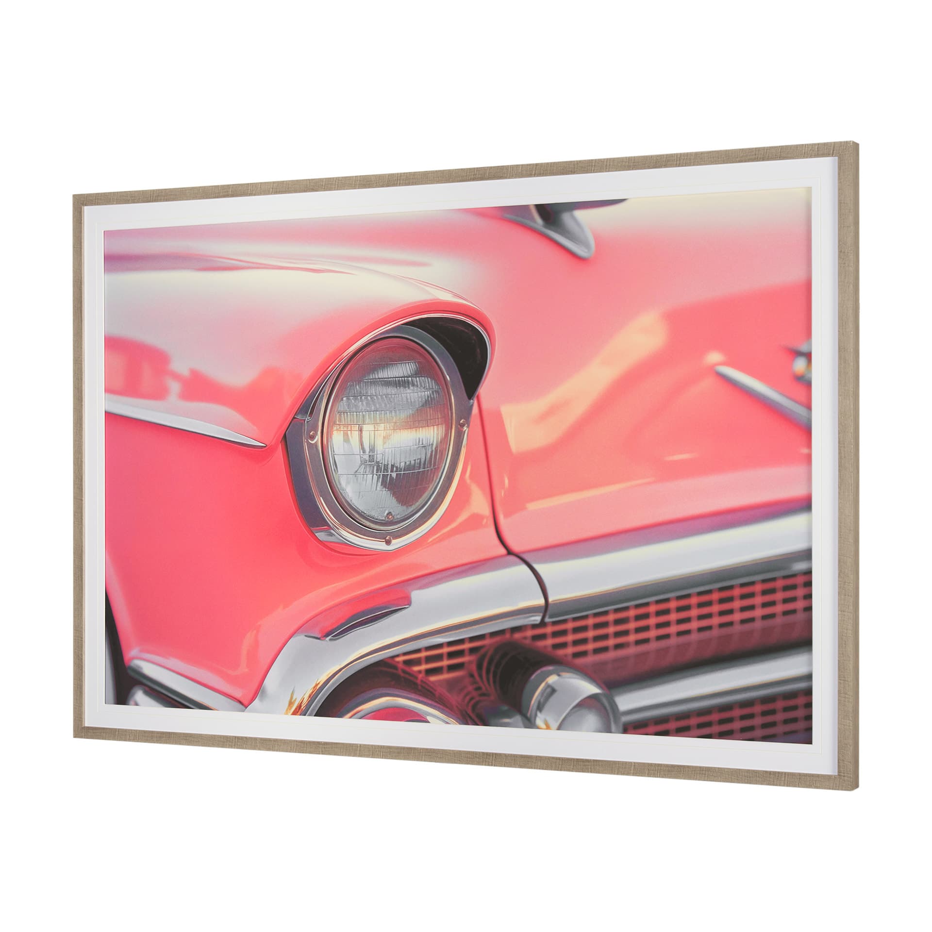 Cadillac Dreams by Philippe Hugonnard a Framed Photo Art Print Matted under Glass — product photograph