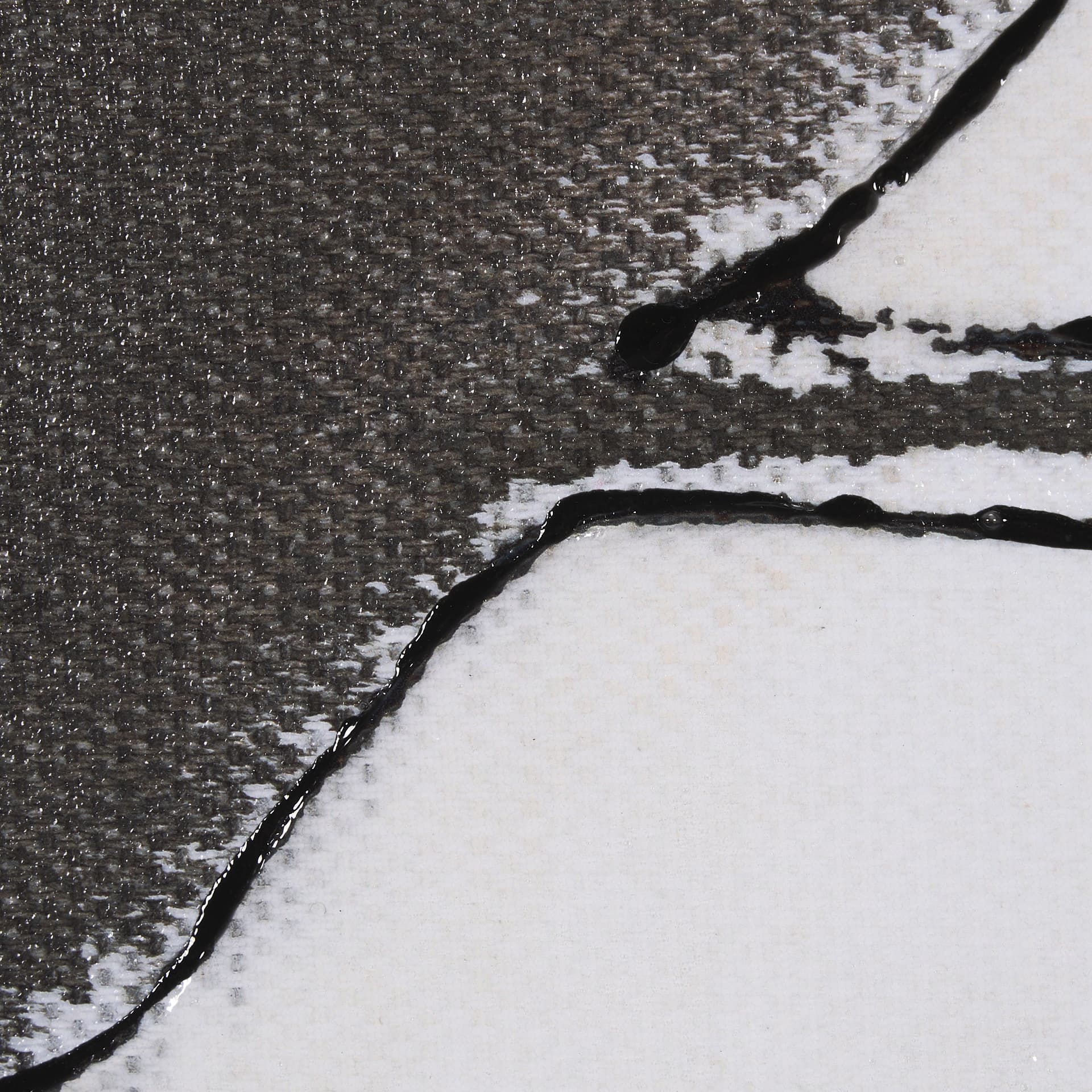 Tributary IV by Mercana Studio a Hand Embellished Textured Framed Art Print — product photograph
