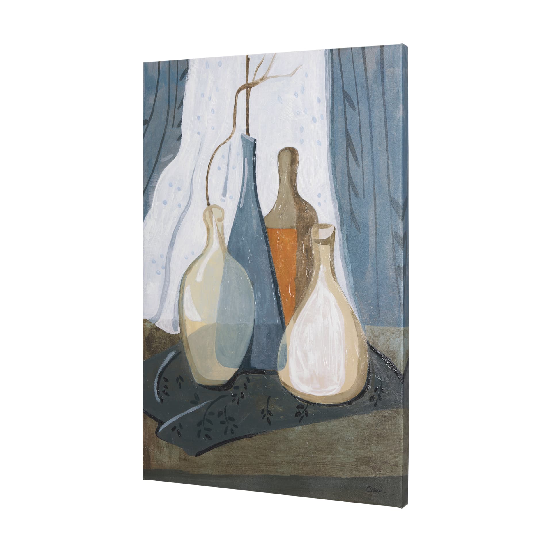 Still life III by Mercana Studio a Hand Embellished Textured Canvas — product photograph