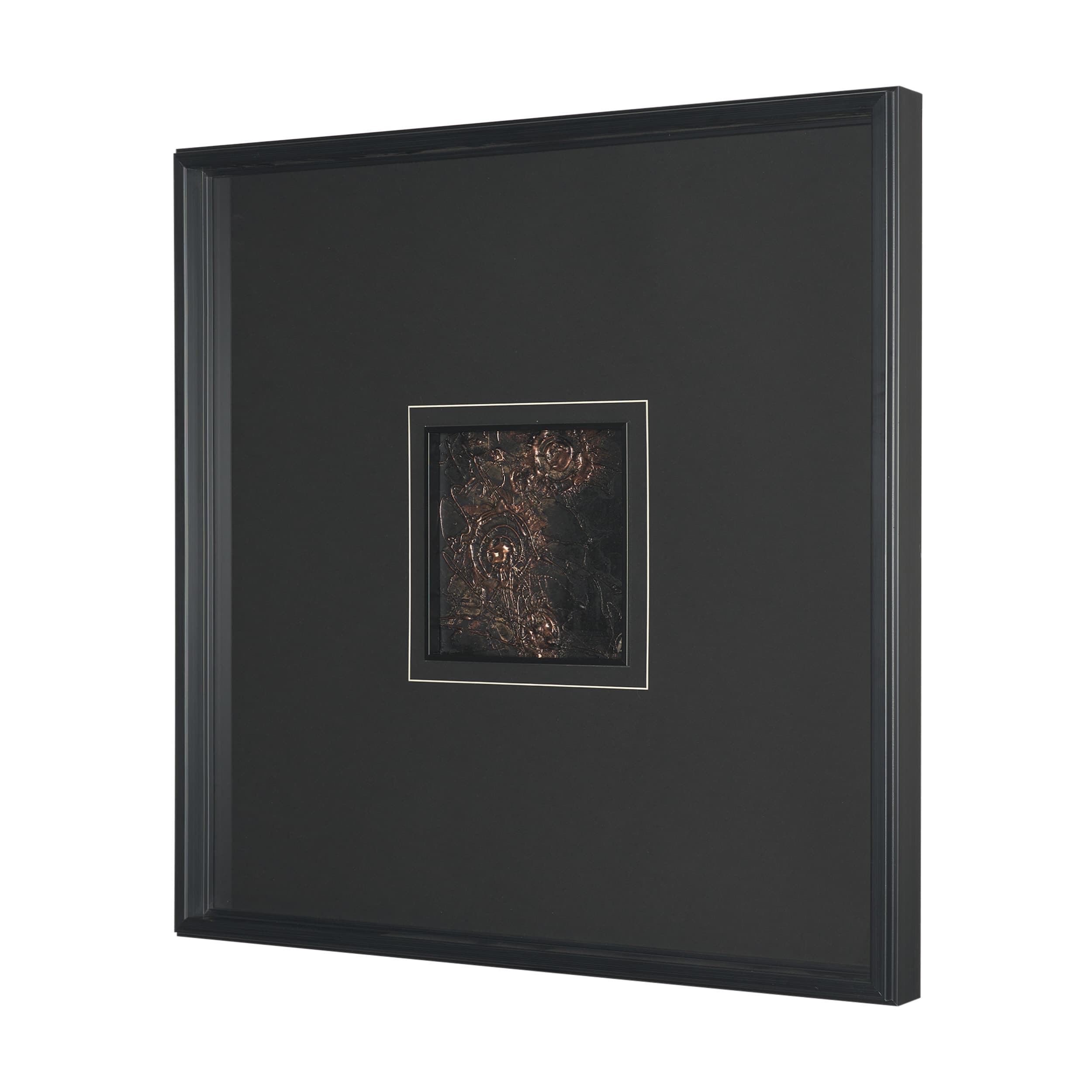 Gilded I by Mercana Studio Handmade Original Framed Artwork Matted under Glass — product photograph