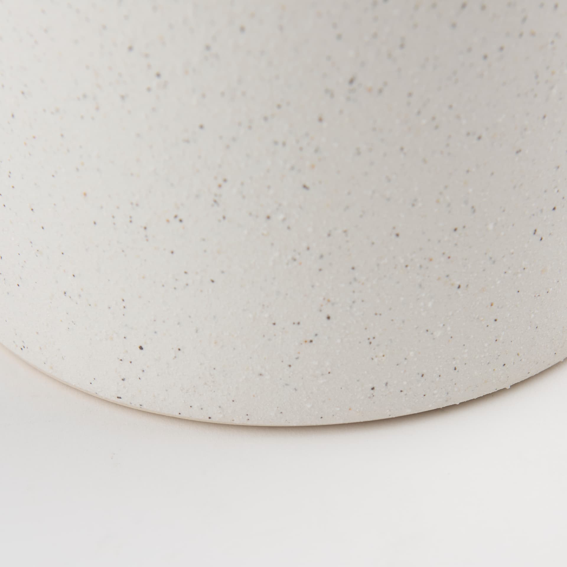Burton 10.8H Small White Ceramic Jug Vase — product photograph
