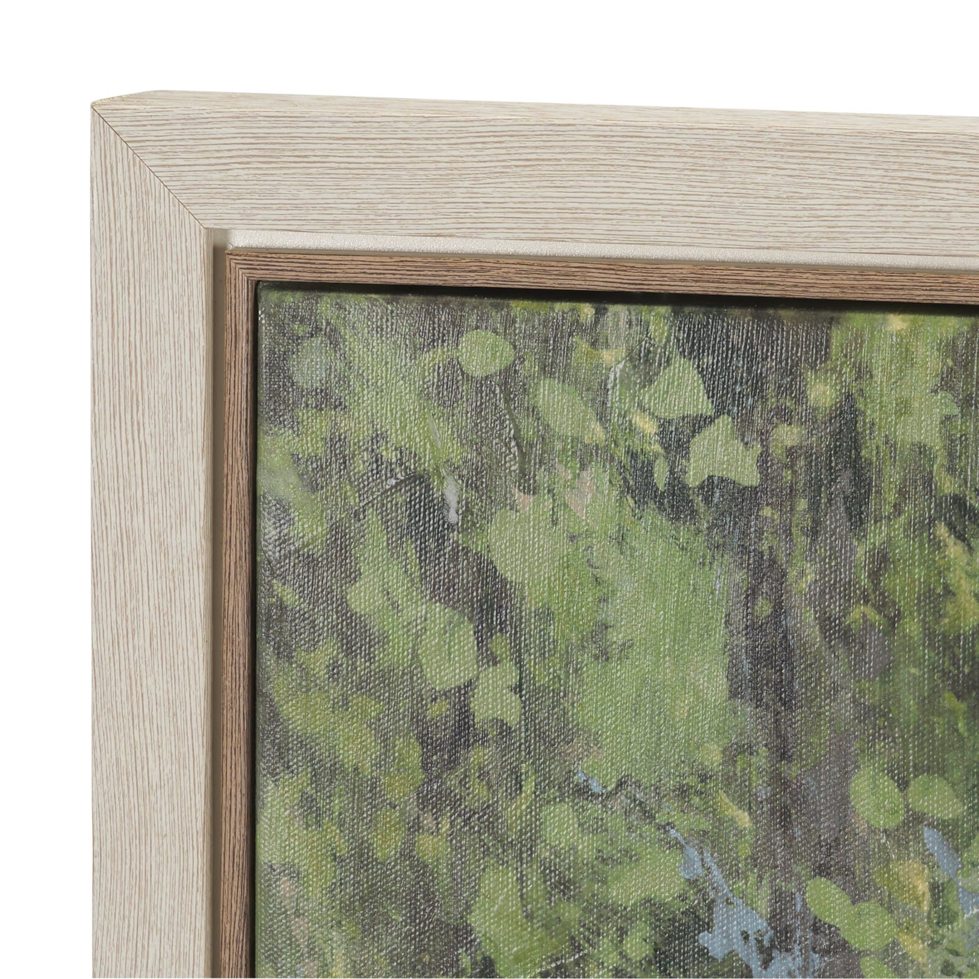 Summer Garden I by Mercana Studio Hand-Embellished Textured Framed Canvas Artwork — product photograph