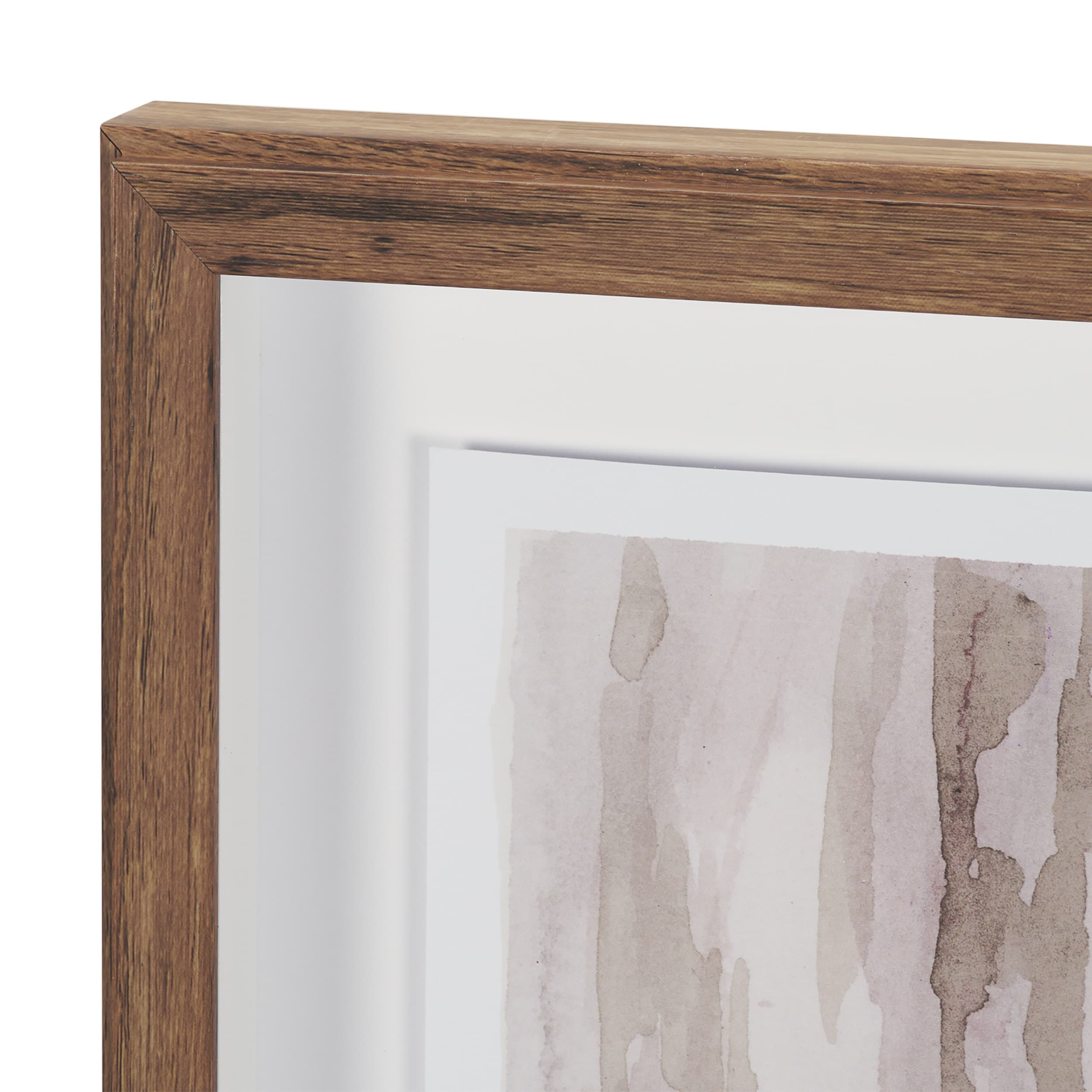 At The Cabin III by Mercana Studio Hand Embelished Framed Artwork Matted under Glass — product photograph