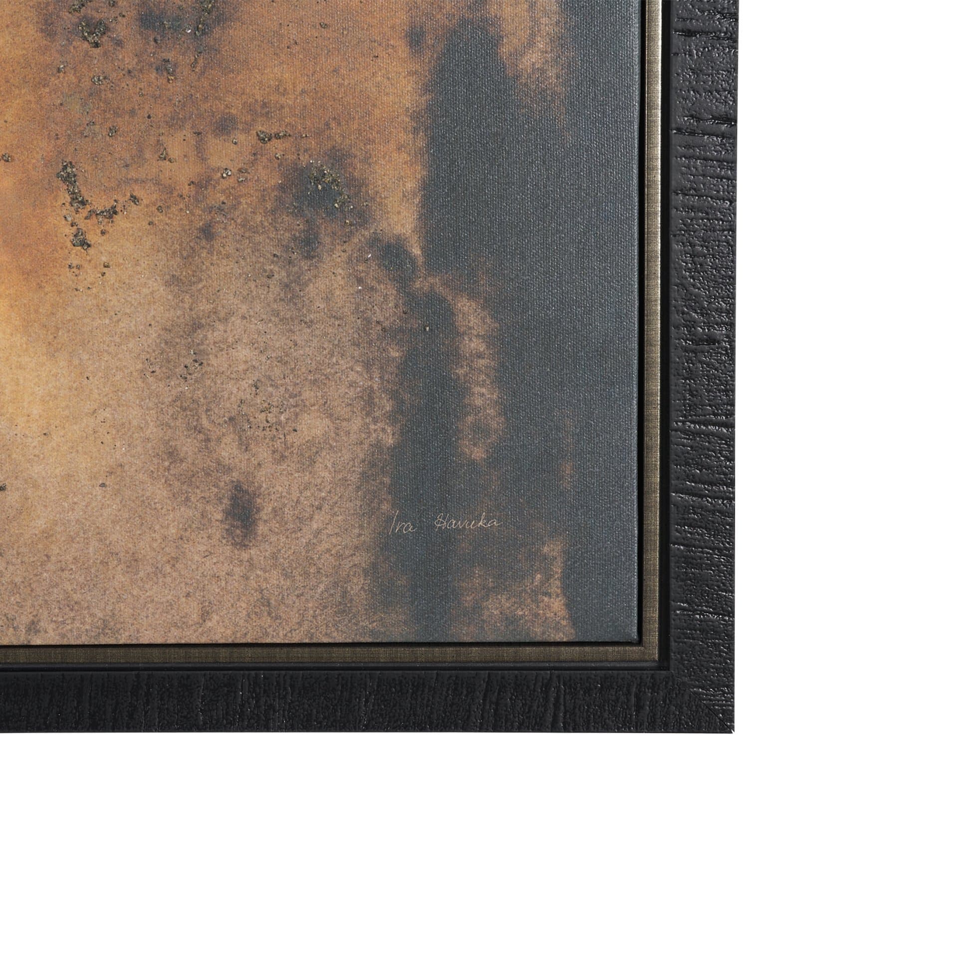 Give or Take by Ira Havuka Hand-Embellished Textured Framed Canvas Artwork — product photograph