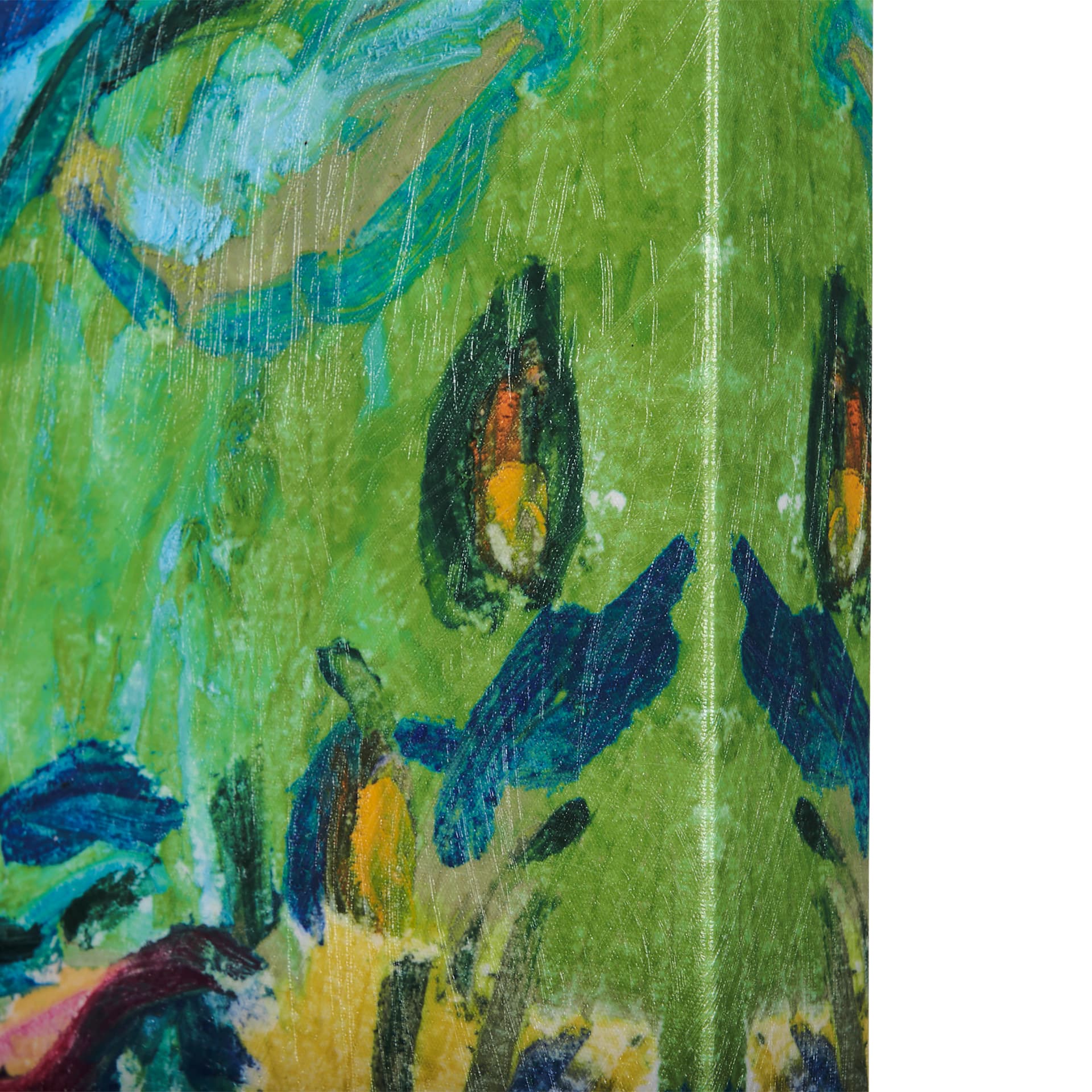Numbers IV by Mercana Studio a Hand Embellished Textured Canvas — product photograph